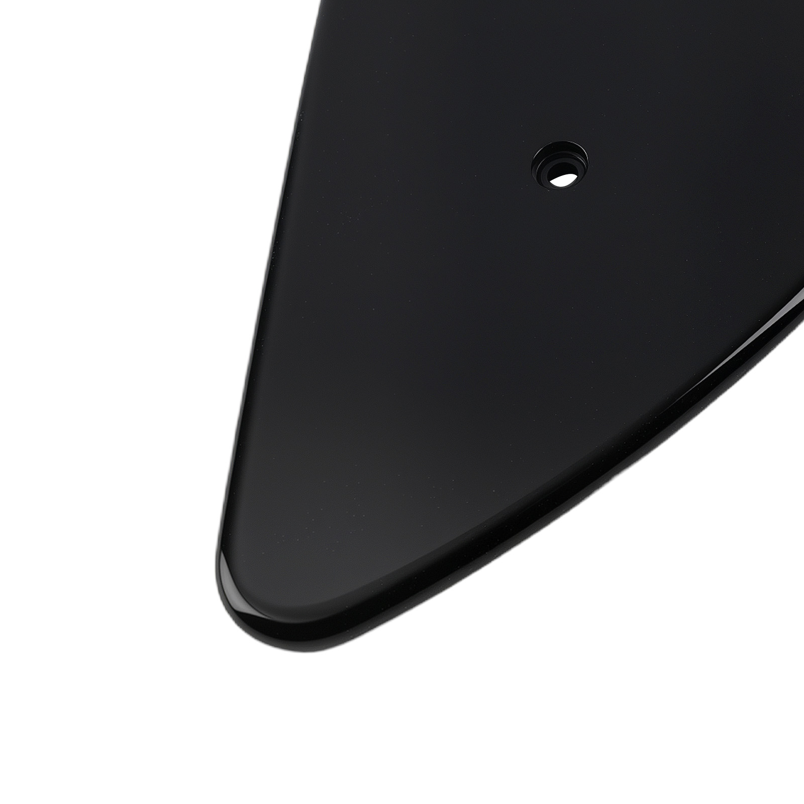 Rear Trunk Spoiler Wing Lip for Car Universal Fit Matte Black ABS Plastic