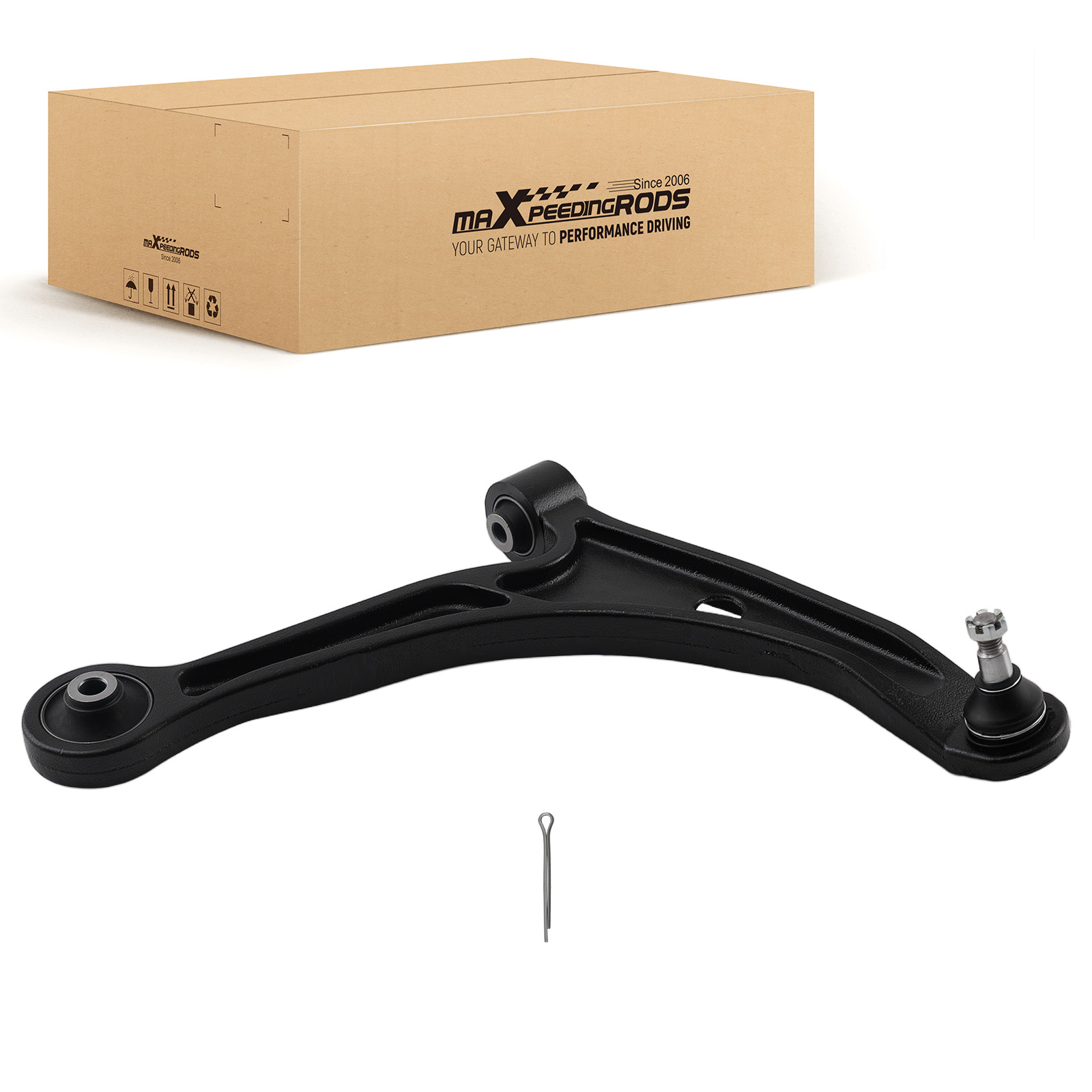 Passenger Front Lower Control Arm for 2003-2008 Honda Pilot 2001-2006 Acura MDX