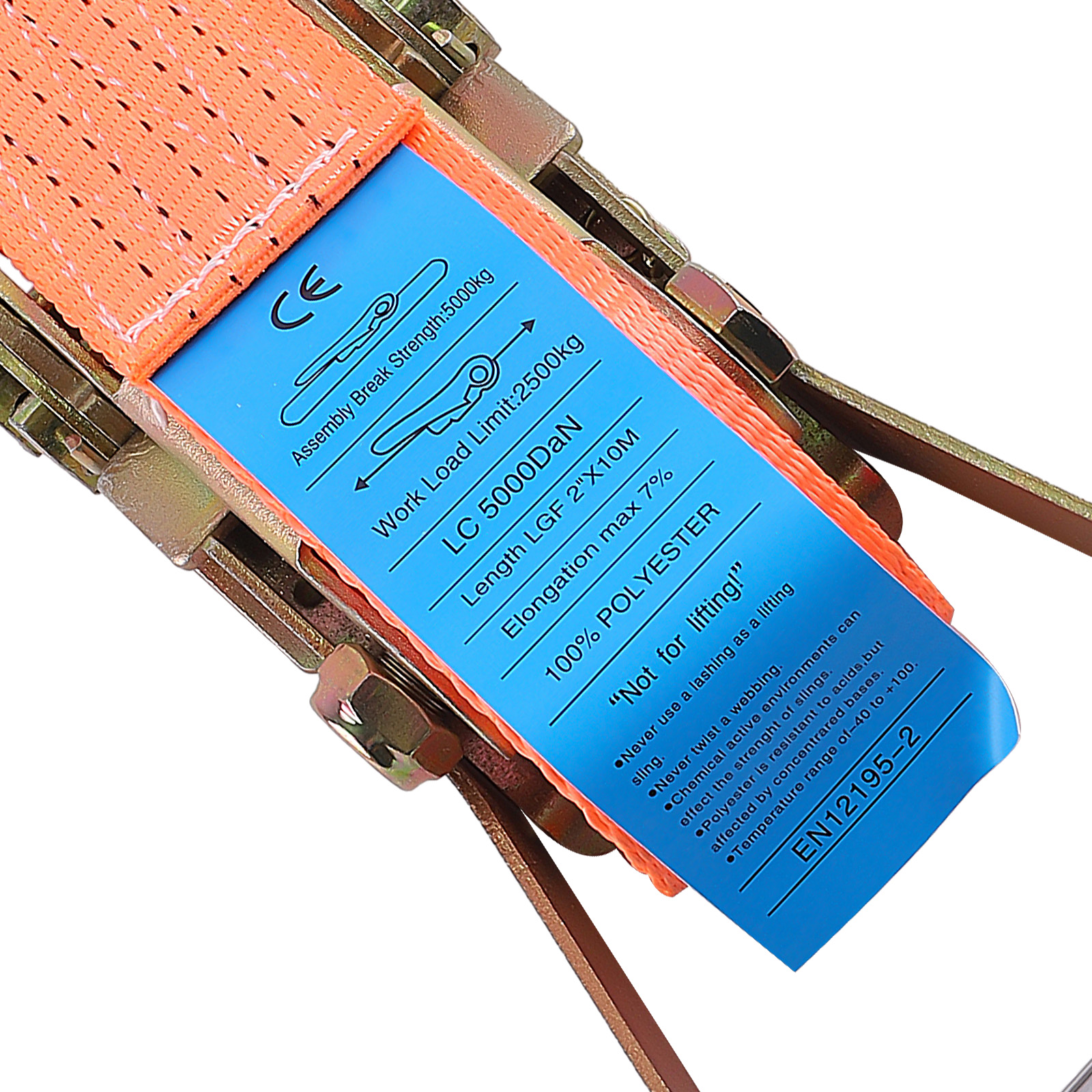 20 x Spanngurte Set 5t=5000kg 10m 5000 kg Zurrgurte LKW Anhänger 5 to 10 Mete