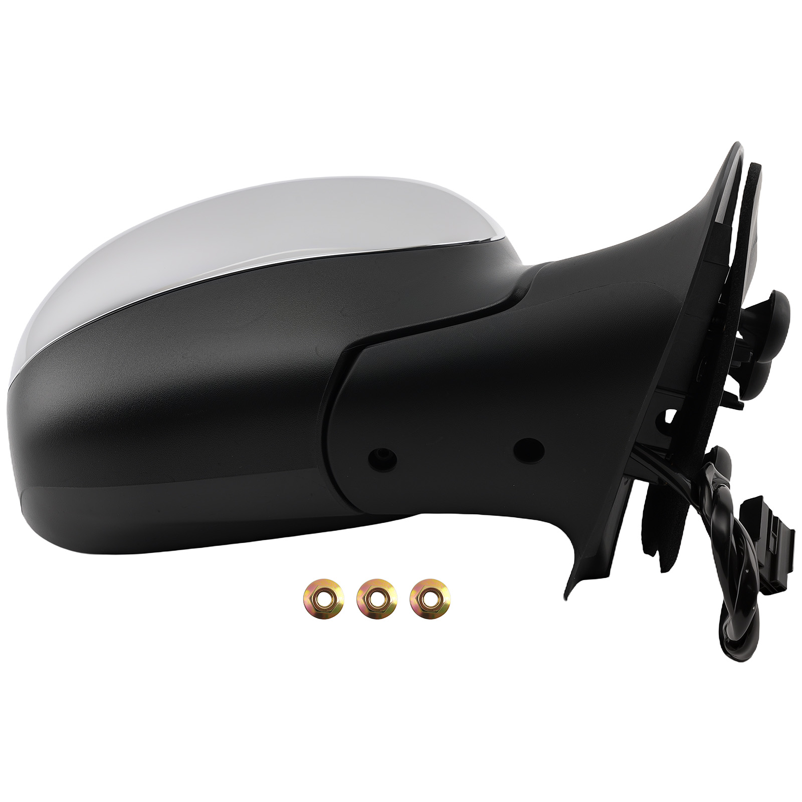 Chrome Side Mirror Right for Ford F-150 F-250 XL Lariat 1998-2002 F85Z17682FAA