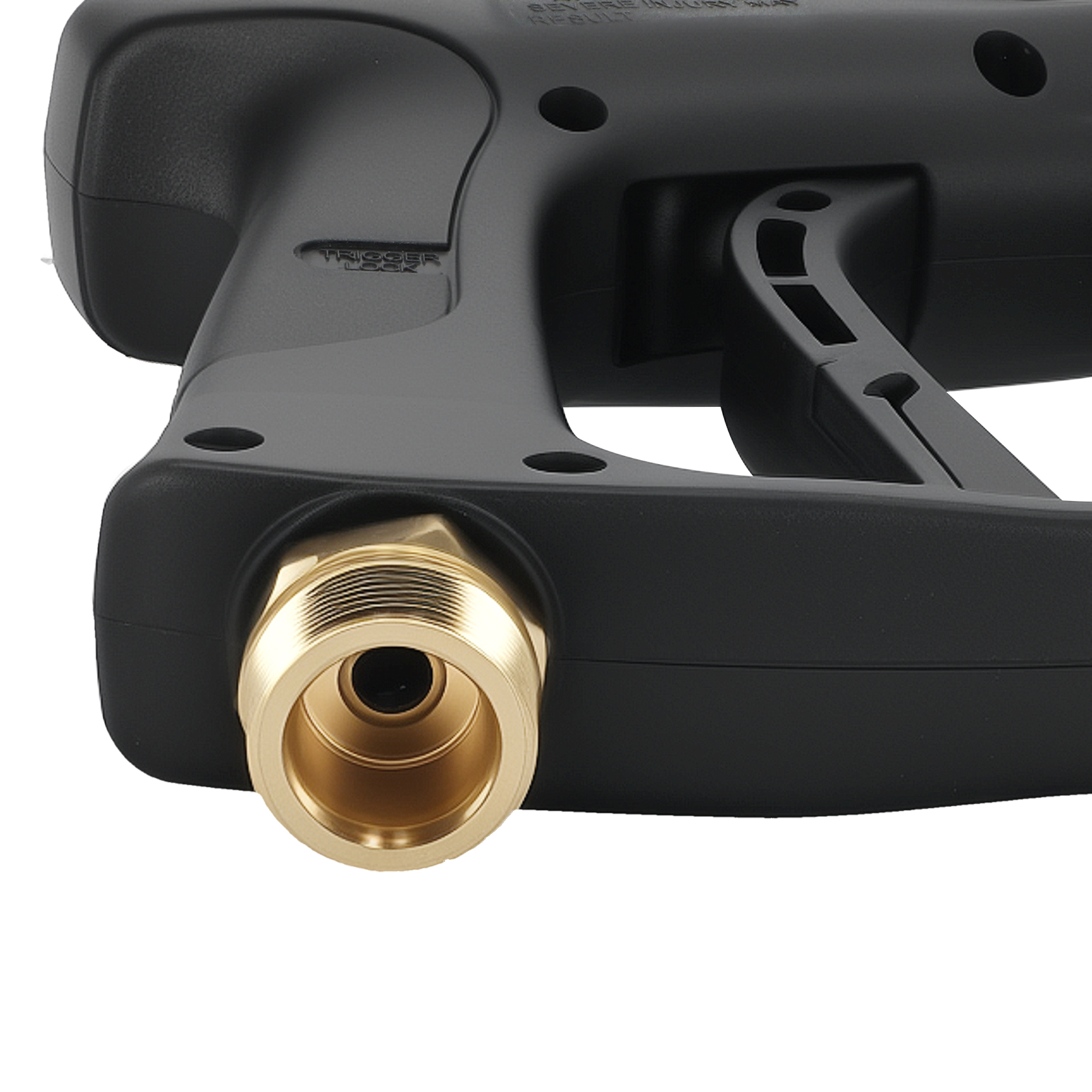 High Pressure Washer Spray Gun M22 14mm with 5 Spray Nozzle Tips Aluminum