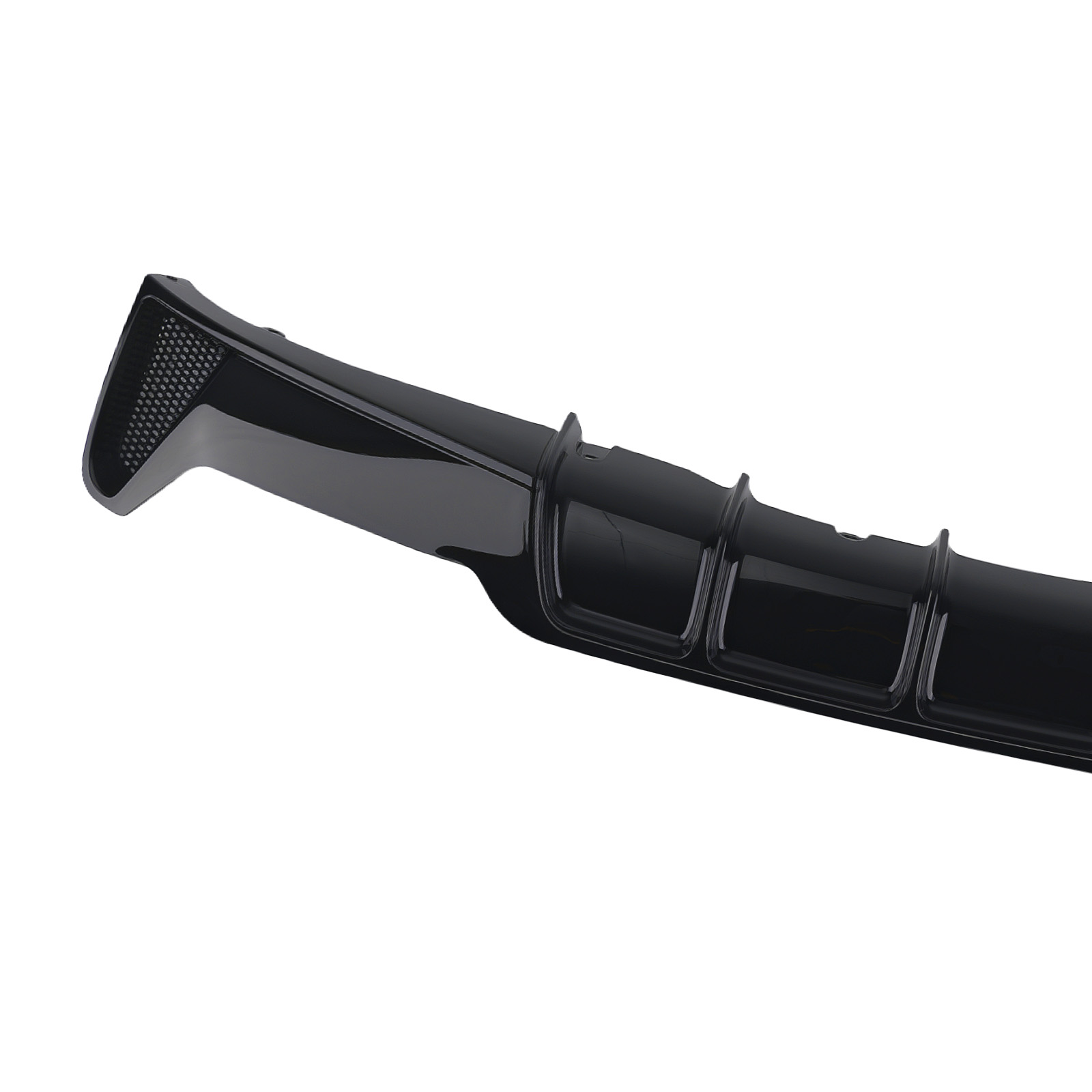 Rear Diffuser Gloss Black For 2013-20 BMW 4-Series F32 F33 F36 428i 430i M Sport
