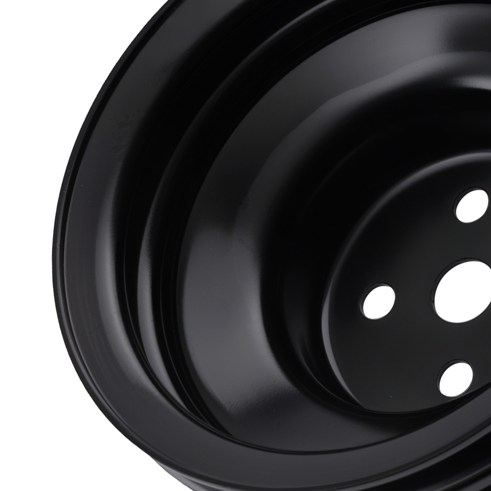 Double Groove Pulley Set for Ford SB 289 302 1965-1967 Crank Water Pump Steel