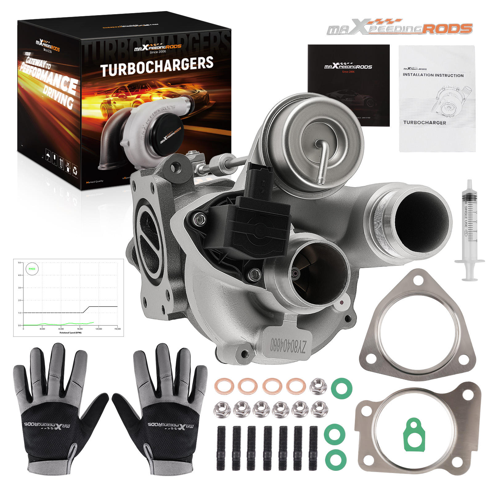 Billet Turbocompresor for BMW Mini Cooper S  R55 R56 R57 R58 R59 R60 R61 174PS
