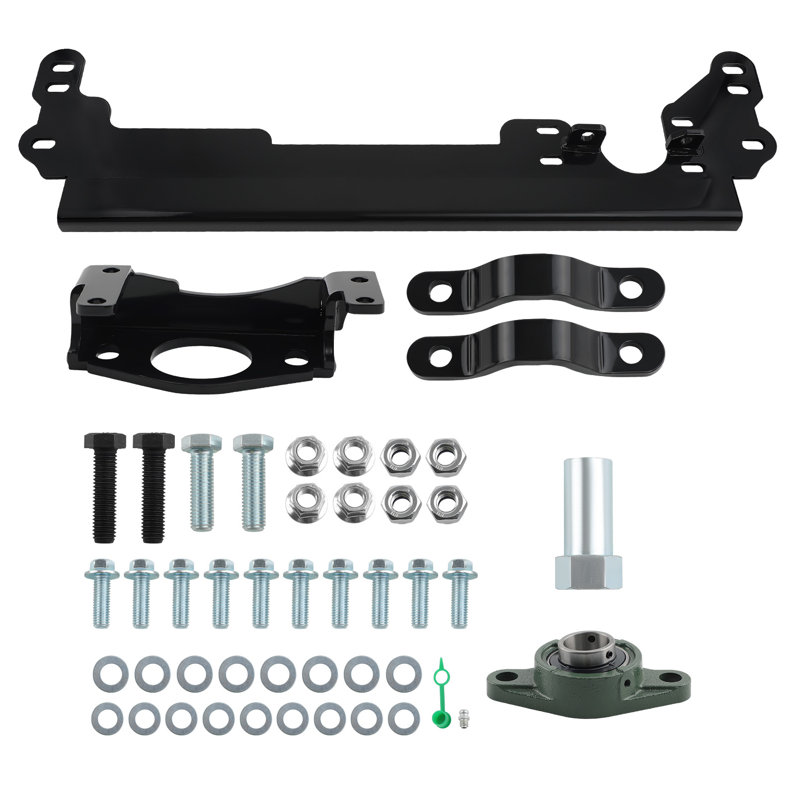 Steel Steering Box Brace Kit for Jeep Cherokee XJ W/ Sector Shaft Support 84-01