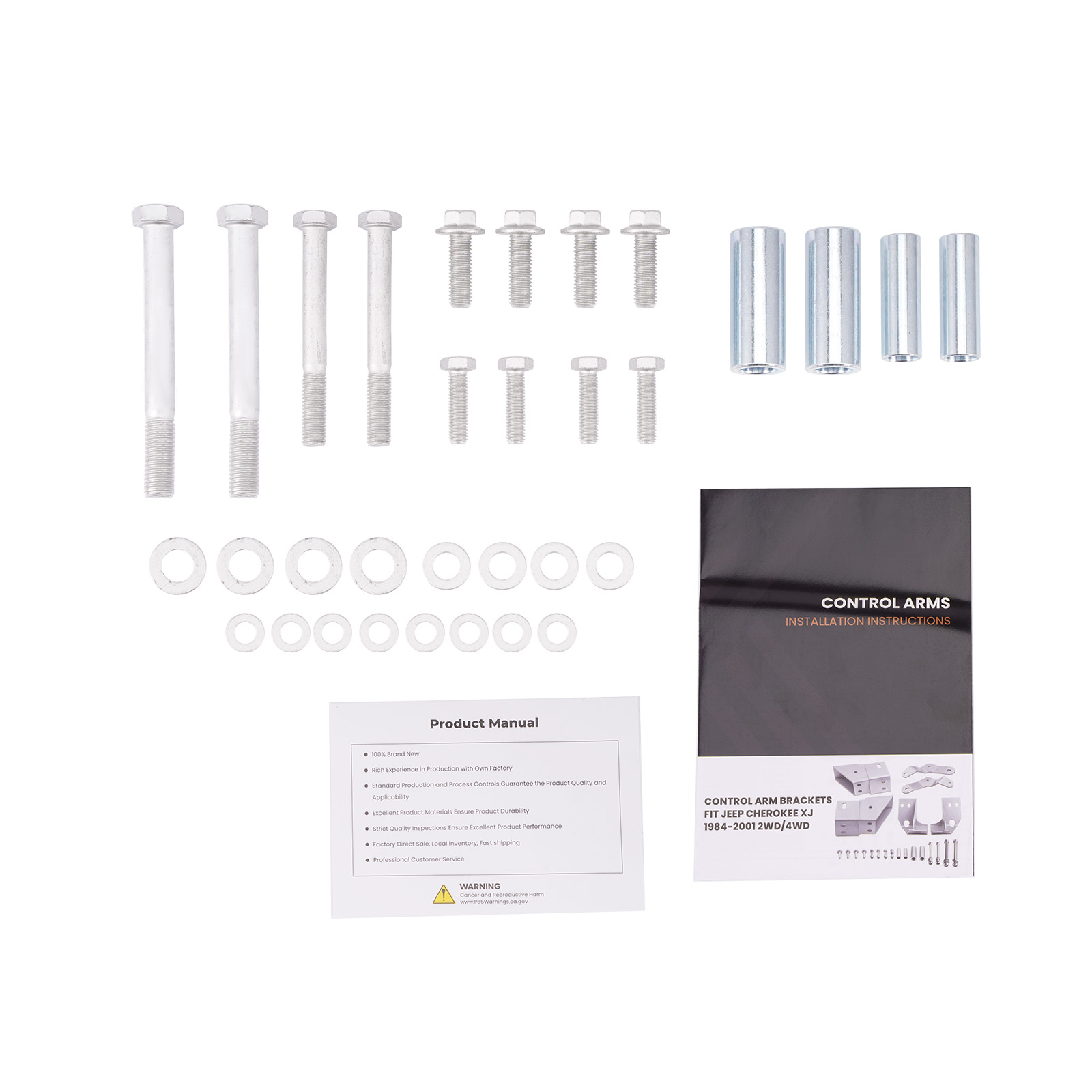 Querlenker-Umbausatz for vorderen Querlenker for Jeep Cherokee XJ 1984-2001 1985