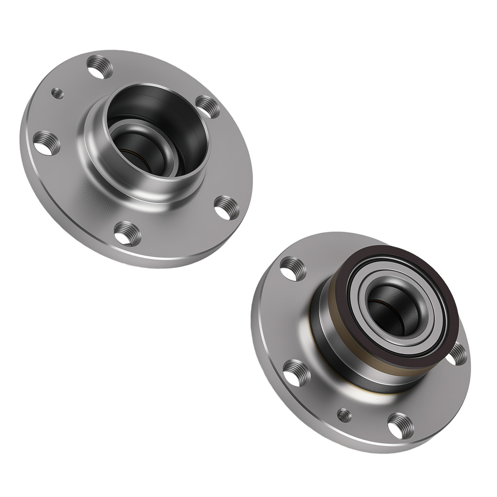 2X KIT ROULEMENT + MOYEU DE ROUE ARRIÈRE FOR AUDI A1 A2 VW FOX POLO SEAT CORDOBA