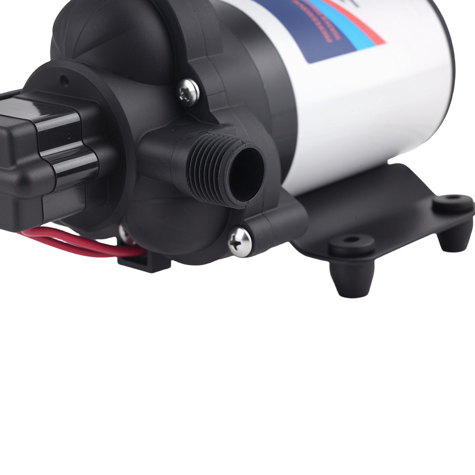 12V Diaphragm Water Pump for RV Yacht Marine Irrigation 15L/Min Low Noise