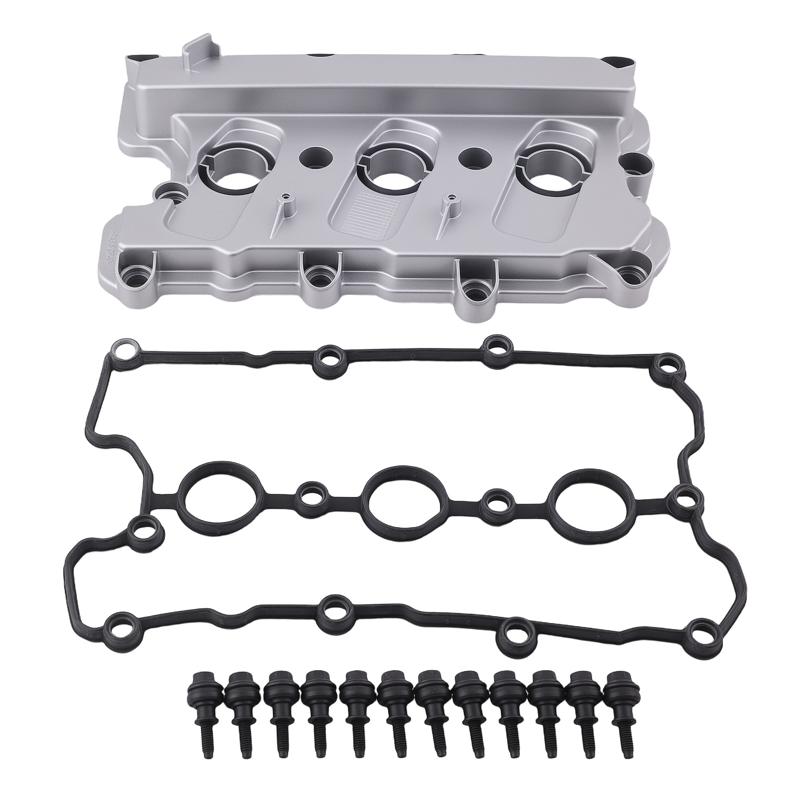Valve Cover Pair for Audi A7 Q5 3.0L V6 2012-2019 Left Right Set 06E103472Q