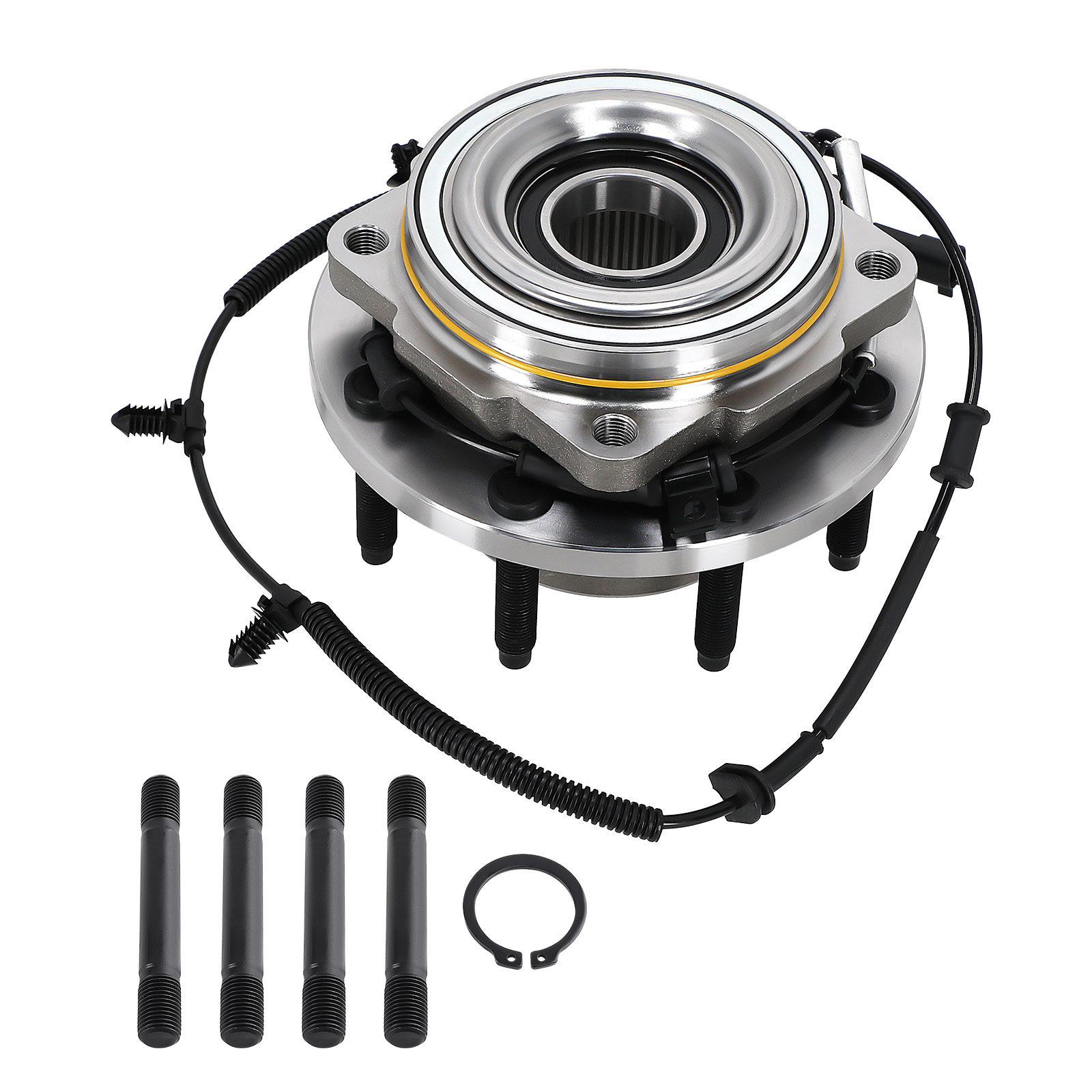 Wheel Bearing Hub Assembly Fit For Ford F-250 Super Duty 2017- 2022 HB615185PR