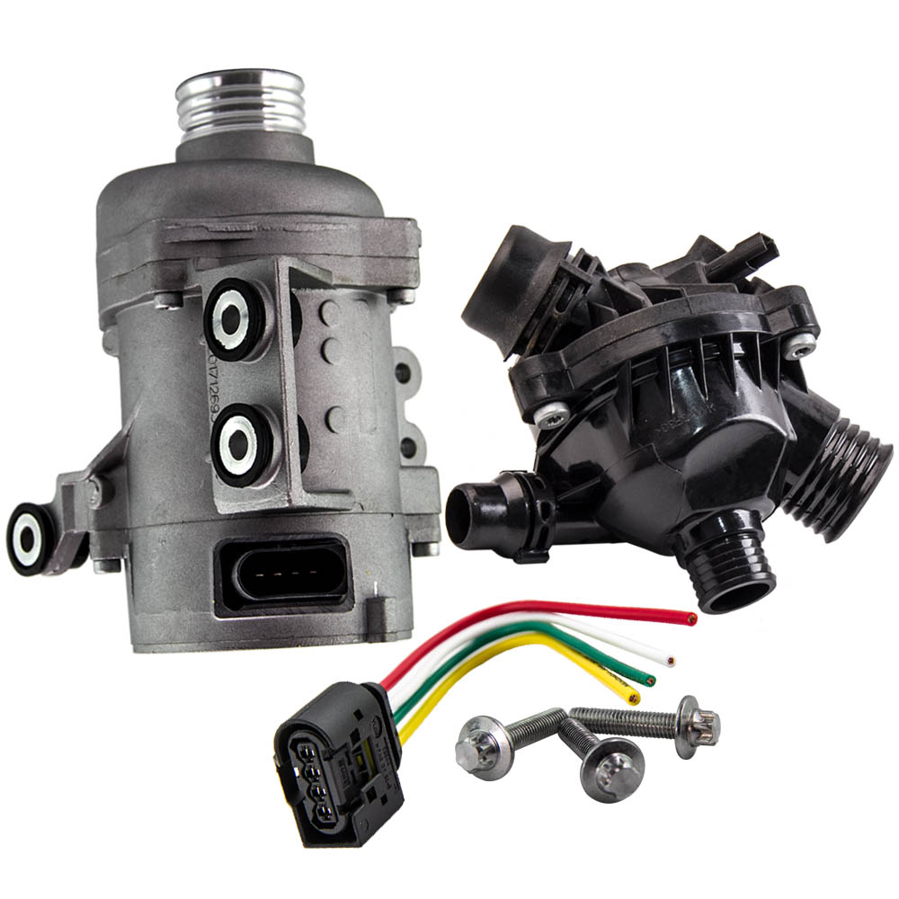 Engine Water Pump W/Thermostat & Bolts for BMW E90 X3 Z4 1S 3S 5S 11517586925