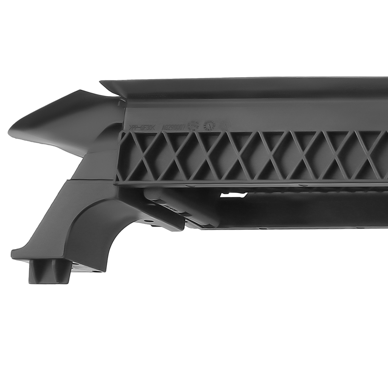 Active Grill Radiator Shutter Black PP For Nissan Murano 2015-2023 W/O Motor