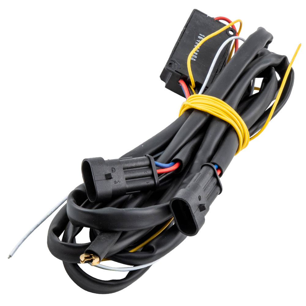 White LED DRL Amber Turn Signal Light Kit For Hyundai Elantra 2019-20 Left+Right