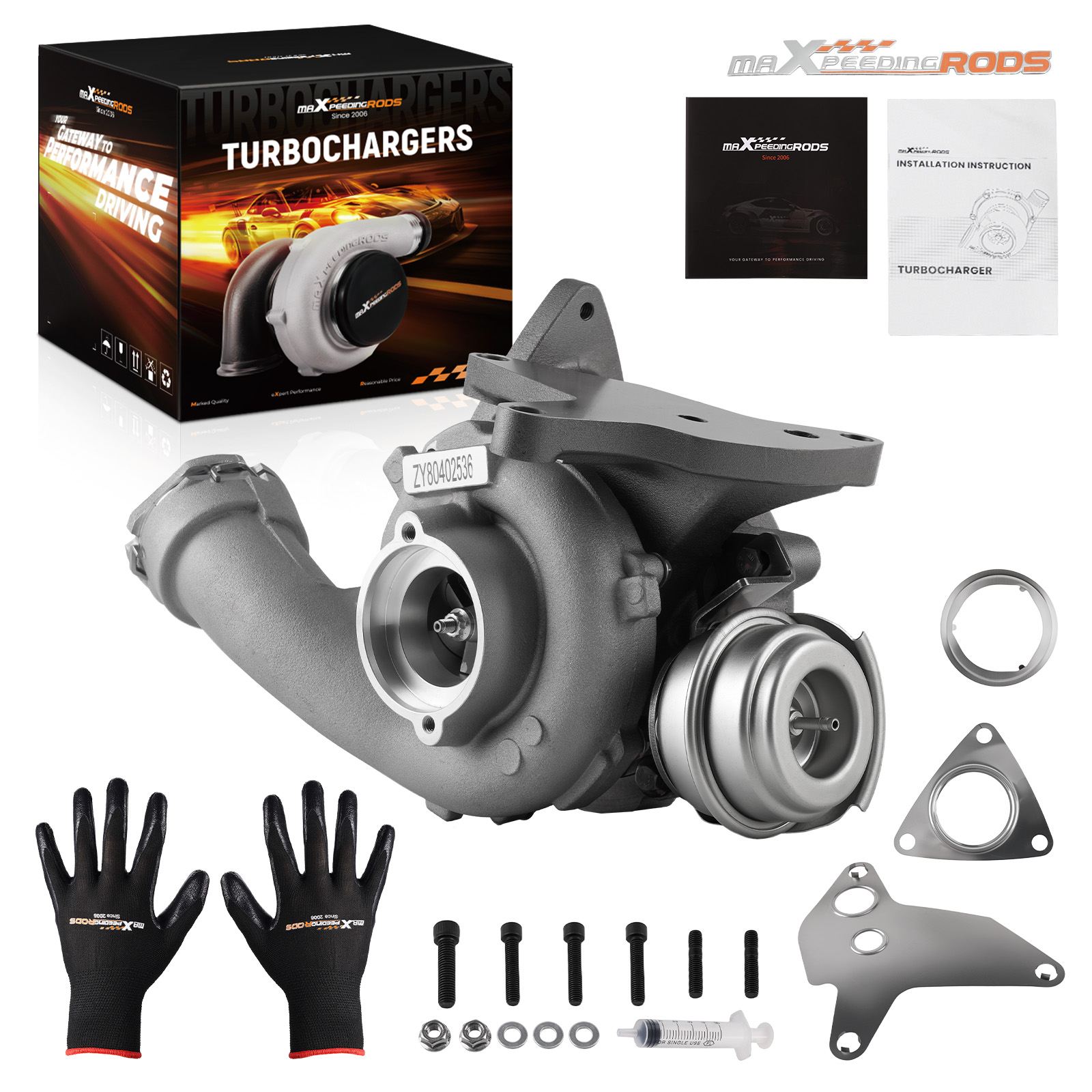 Turbolader for Volkswagen T5 Transporter 2.5 TDI BNZ Engine 96KW 2003-2009 BNZ