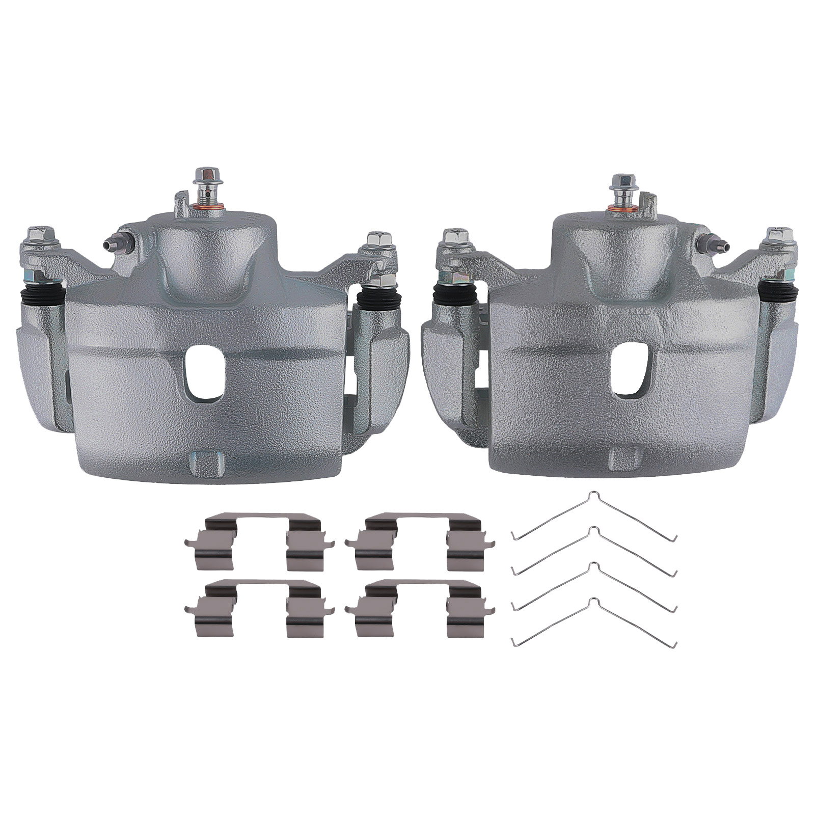 Front Brake Calipers w/ Bracket Pair 2 for Honda CR-V Element 19B2663 19B2662