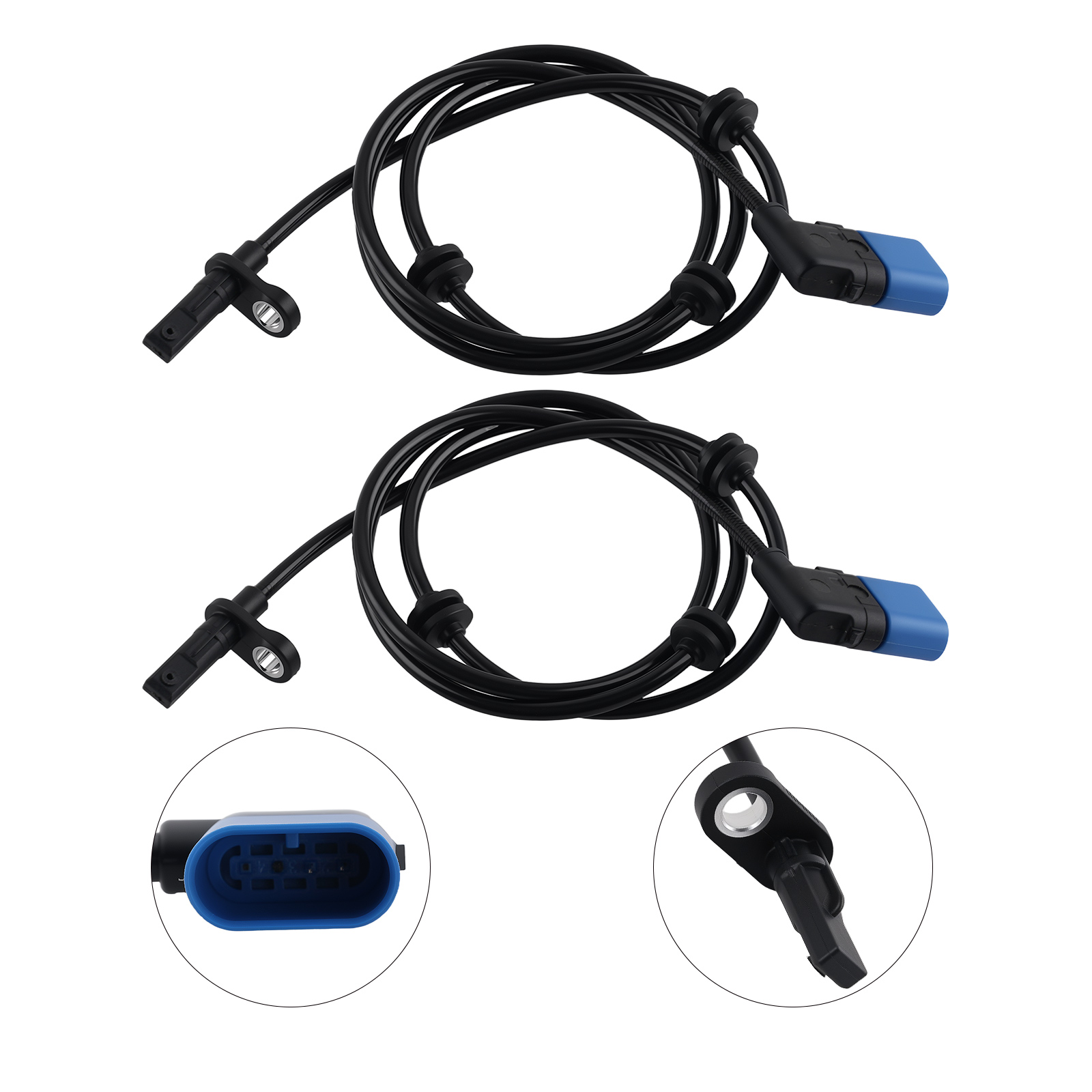 2x Sensor ABS 2Pines for Mercedes-Benz Clase A B CLA GLA A2469059402