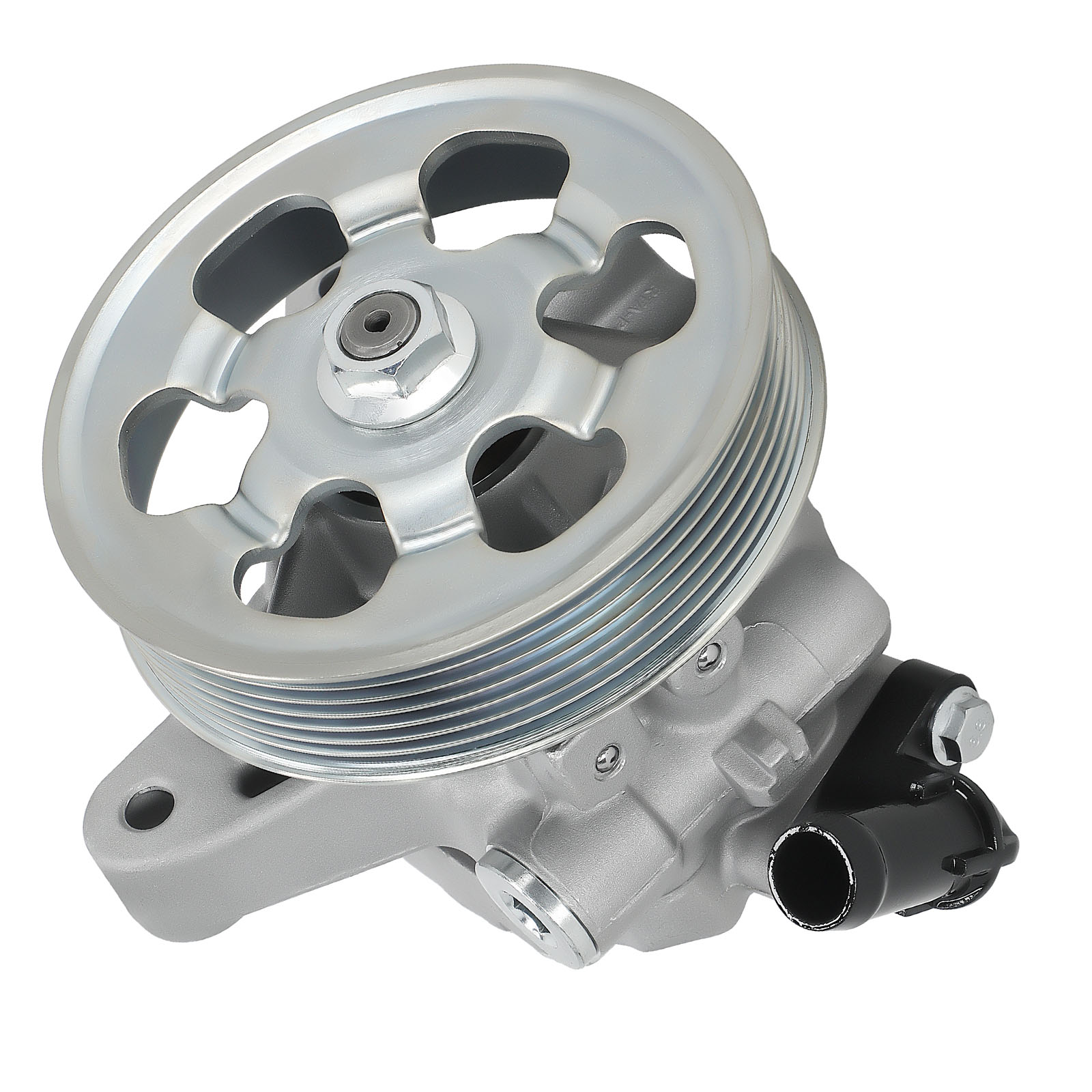 New Power Steering Pump W/ Pulley  For Honda Accord 2006-2007 L4 2.4L 21-5419