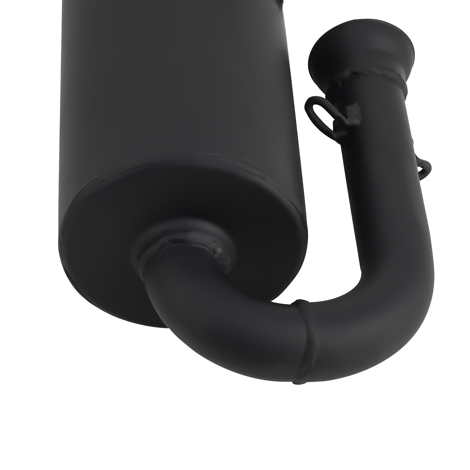 Black Exhaust Muffler for Yamaha RHINO 700 YXR700FSP Sport Edition 2008-2013