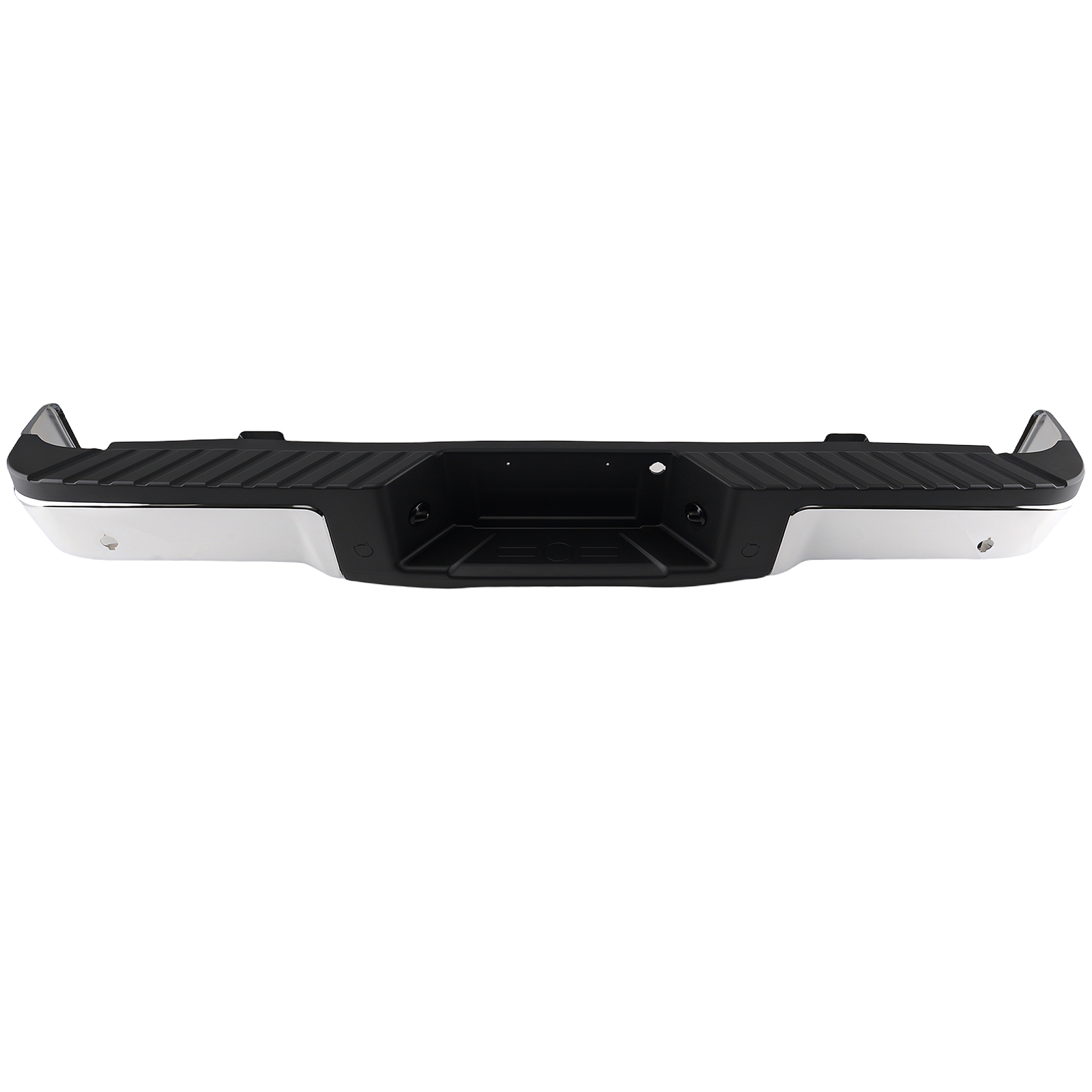 Chrome Steel Rear Bumper for Ford F-150 2009-2014 Assembly 9L3Z17906A Bolt-On
