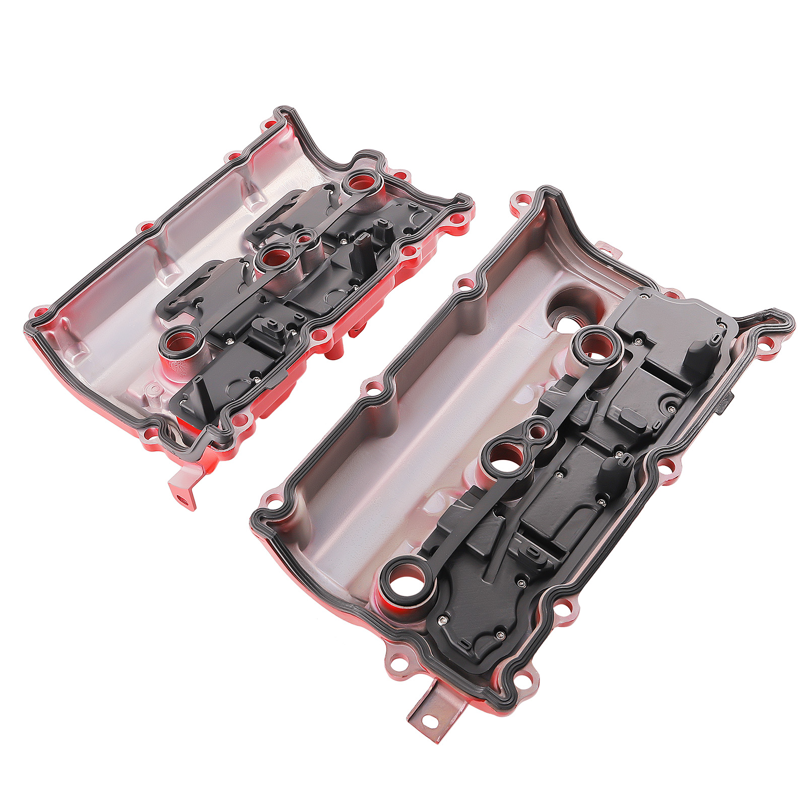2x Aluminum Valve Cover & Gasket Set for Infiniti G37 3.7L 2008-2013 13264-EY01E