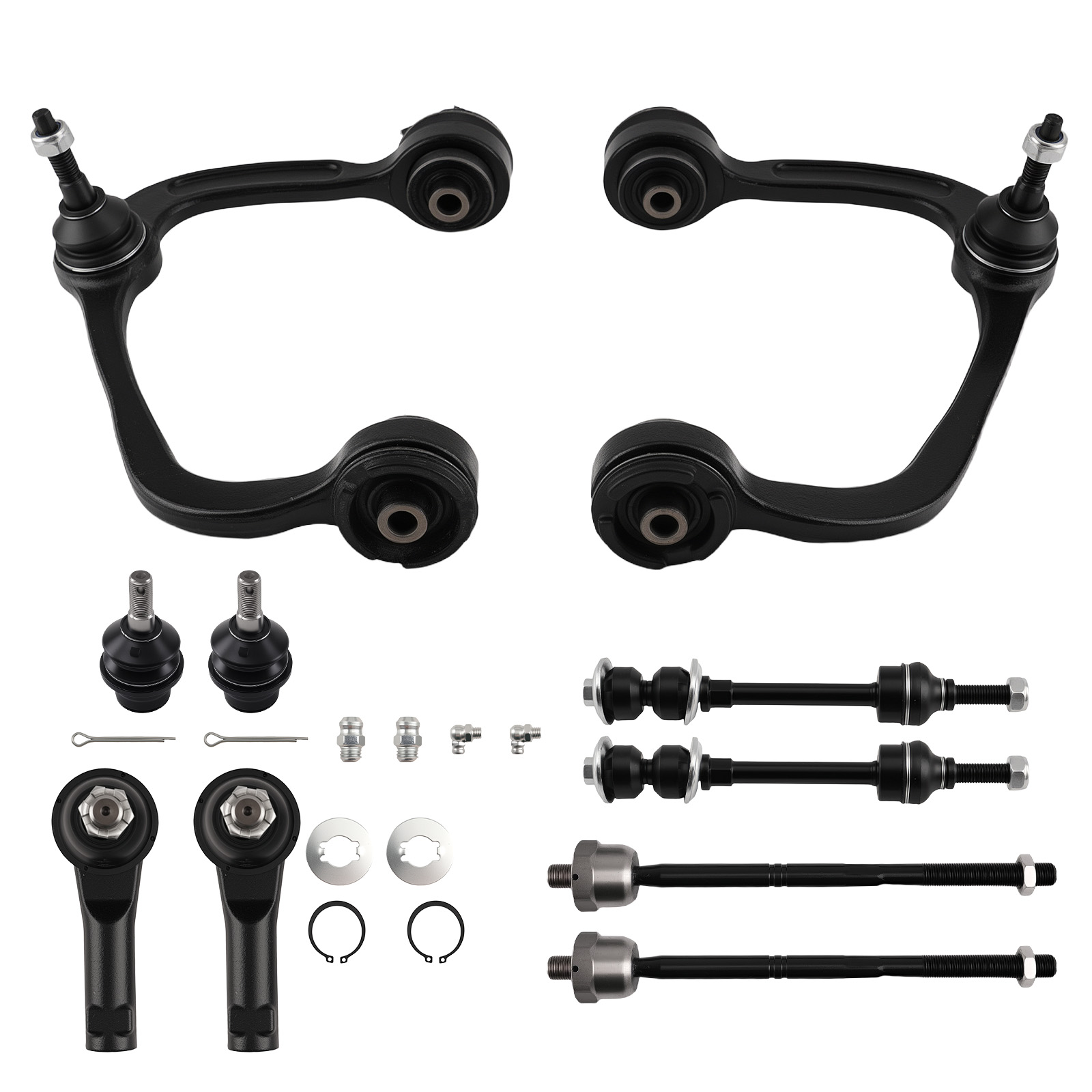 Front Lower Upper Suspension Control Arm Sway Bar Link For F-150 Mark TL 05-2008