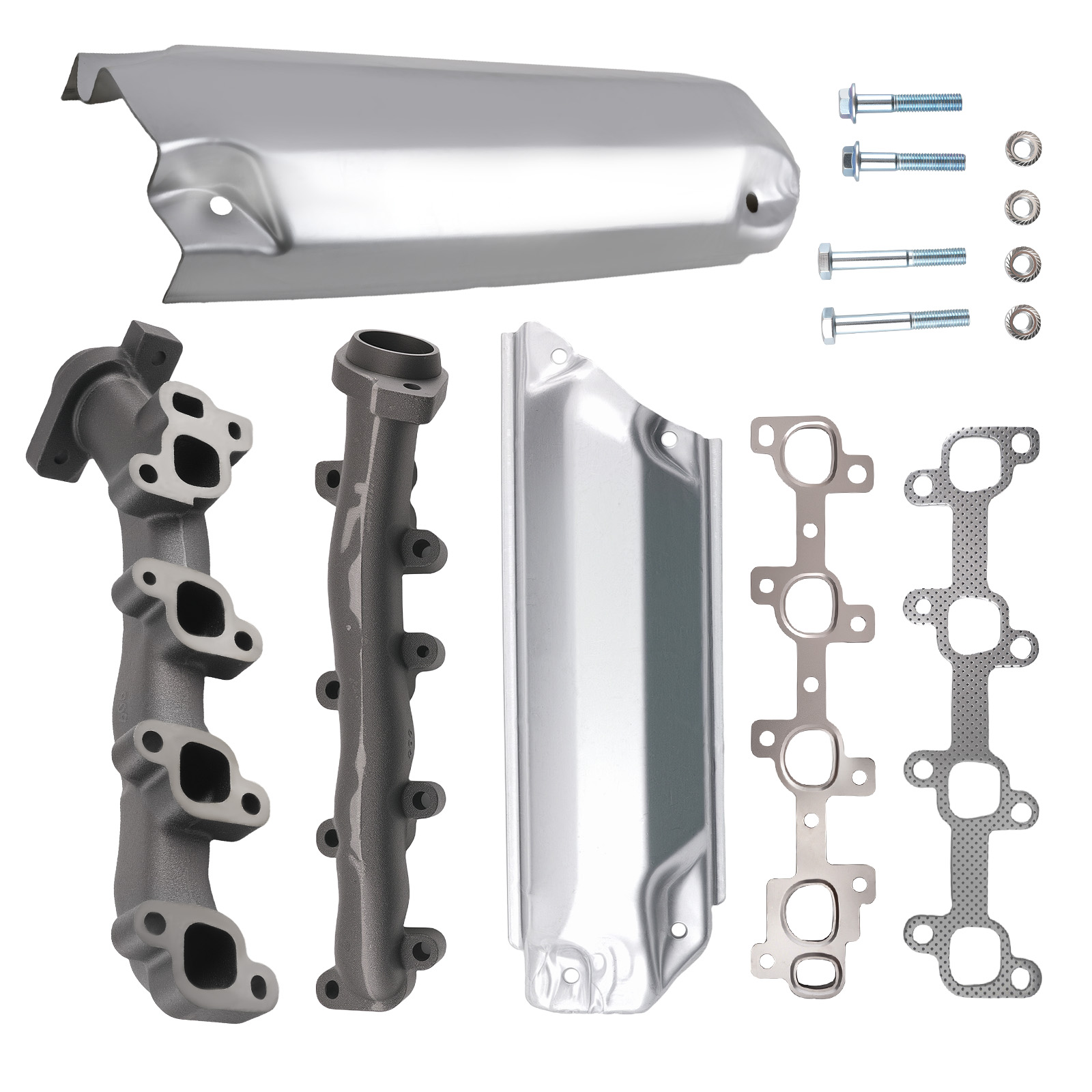 Cast Iron Exhaust Manifolds for Dodge Ram 1500 Dakota Durango V8 4.7L 2004-2007