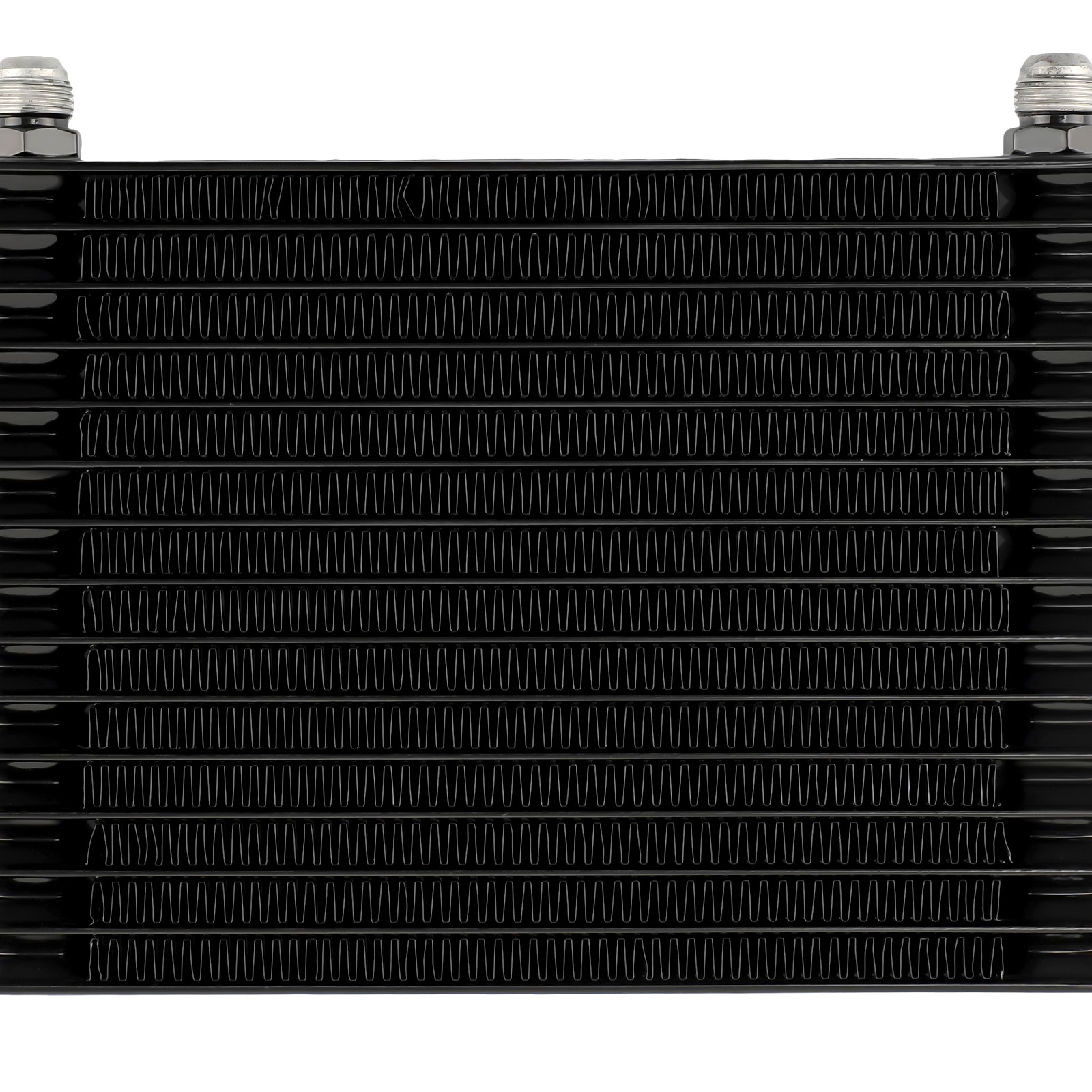 Universal Engine Oil Cooler 15-Row 10AN With Filter Adapter Hose end Kit