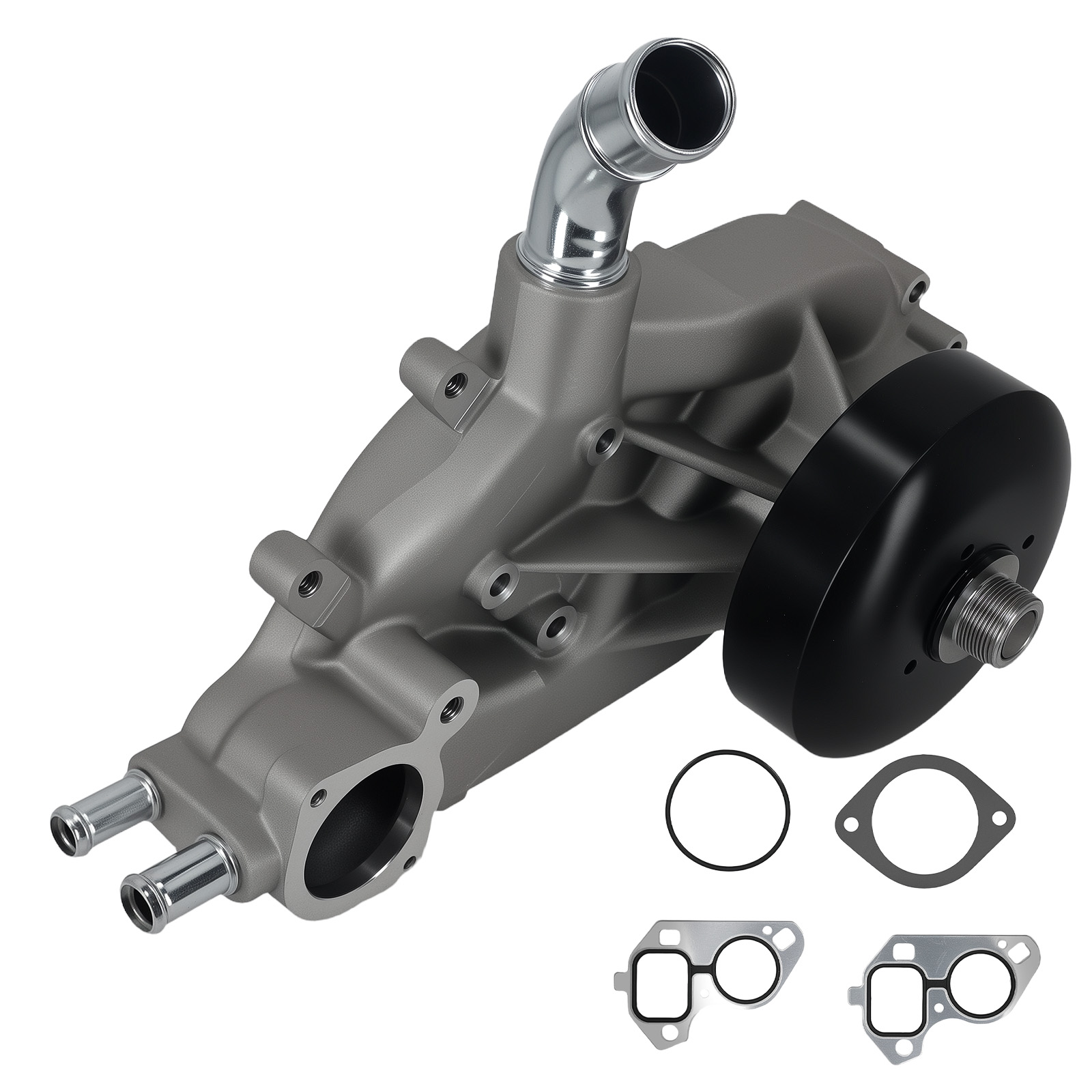 Engine Water Pump w/Thermostat for Chevy Silverado 1500 Tahoe GMC Sierra 1500