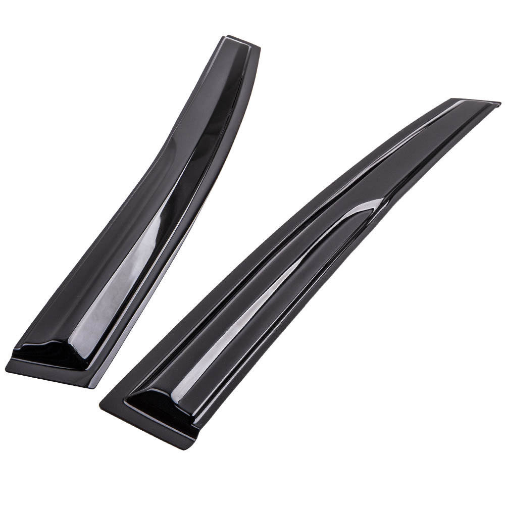 4x Smoke Tinted Acrylic Window Visor Rain Guard Vent for Nissan Sentra 2013-2019