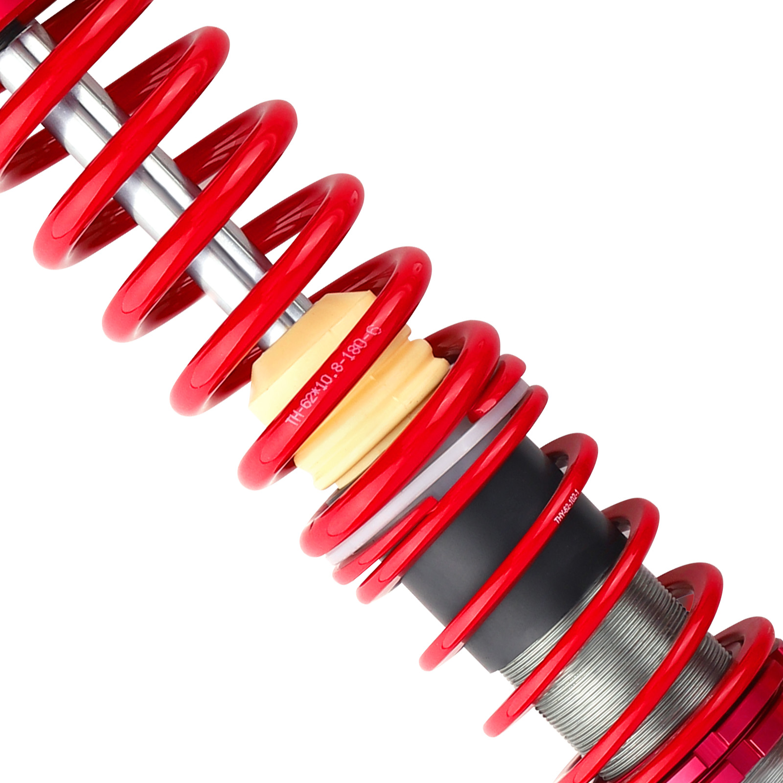 Gewindefahrwerk Tieferlegung for Peugeot 206 206+ 0-25mm höhenverstellbar
