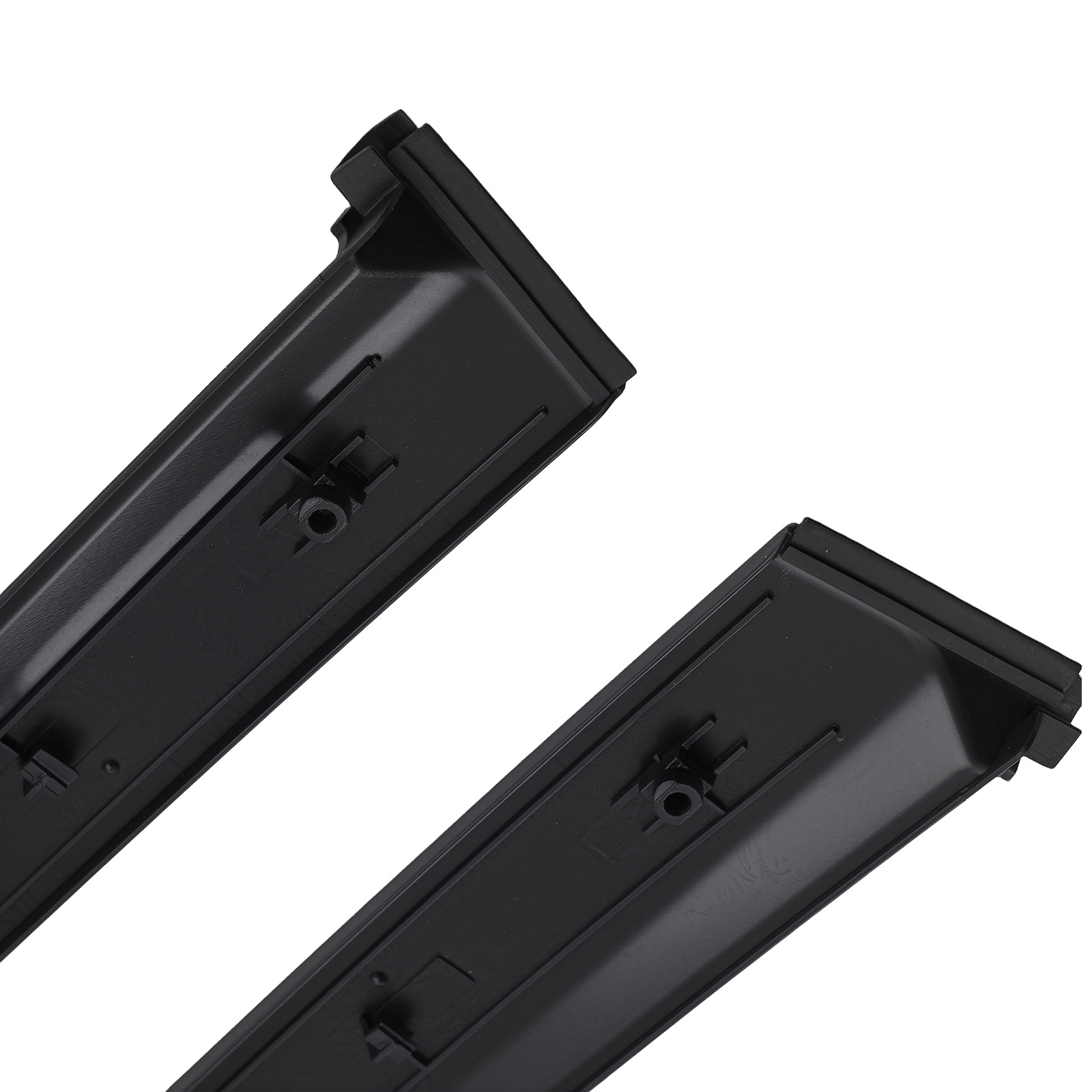 B Pillar Door Trim Sash for Honda Civic 2/3Dr 1992-1995 Black ABS Material