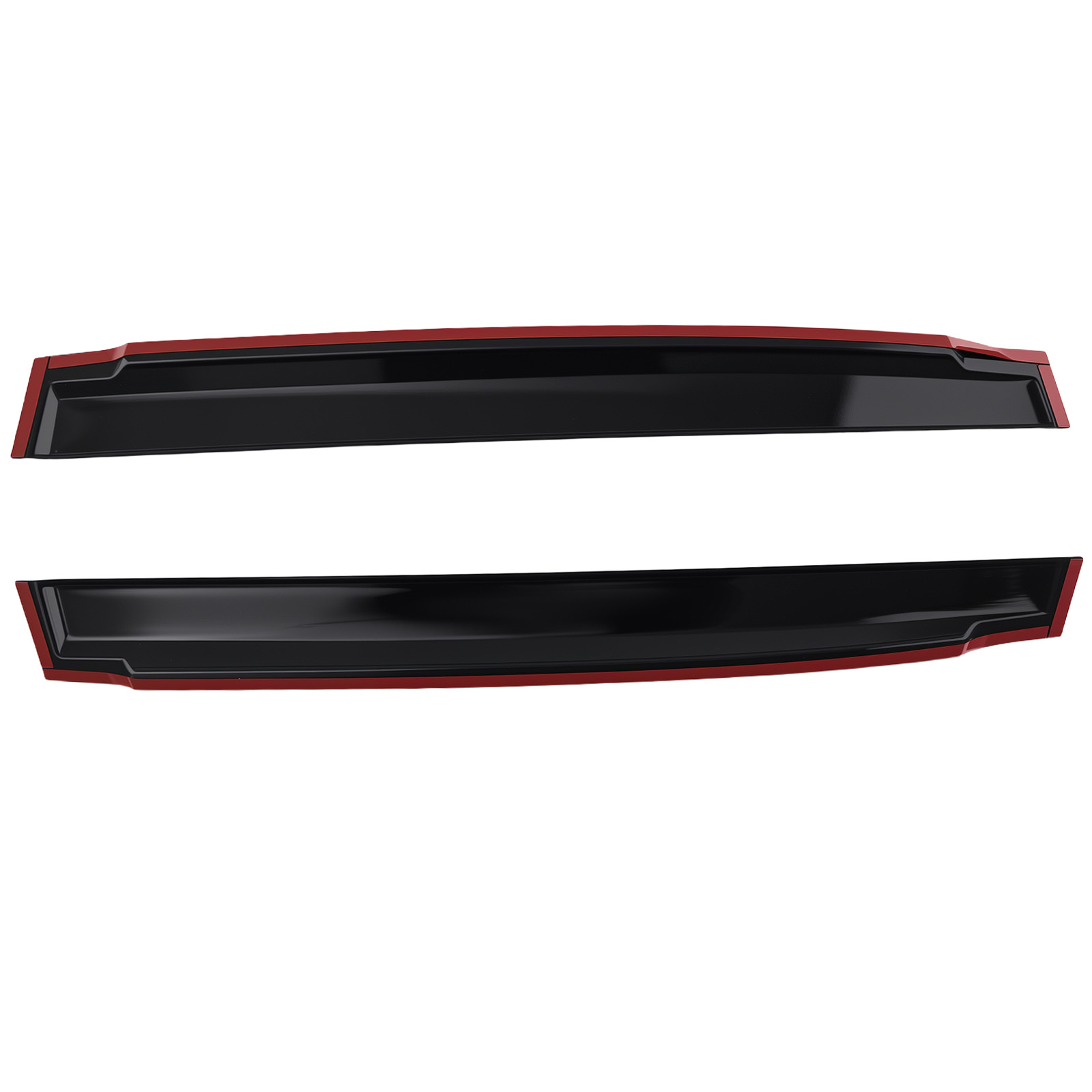 Wind Guards Rain Visor for Honda 2007-2008 Window Deflectors Vent Black