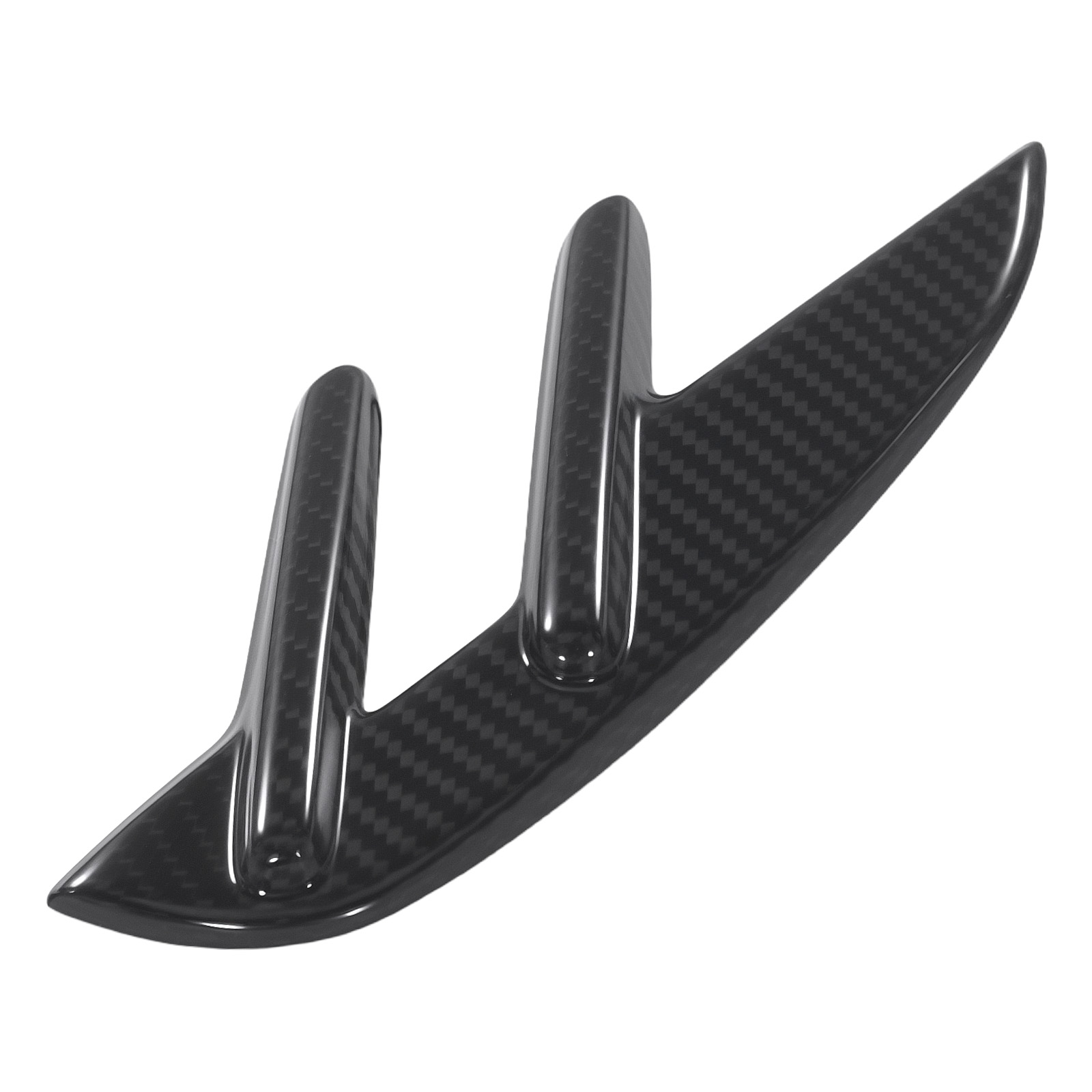 Black Carbon Fiber Side Fender Vent for BMW G80 M3 2021-2024 Trim Cover