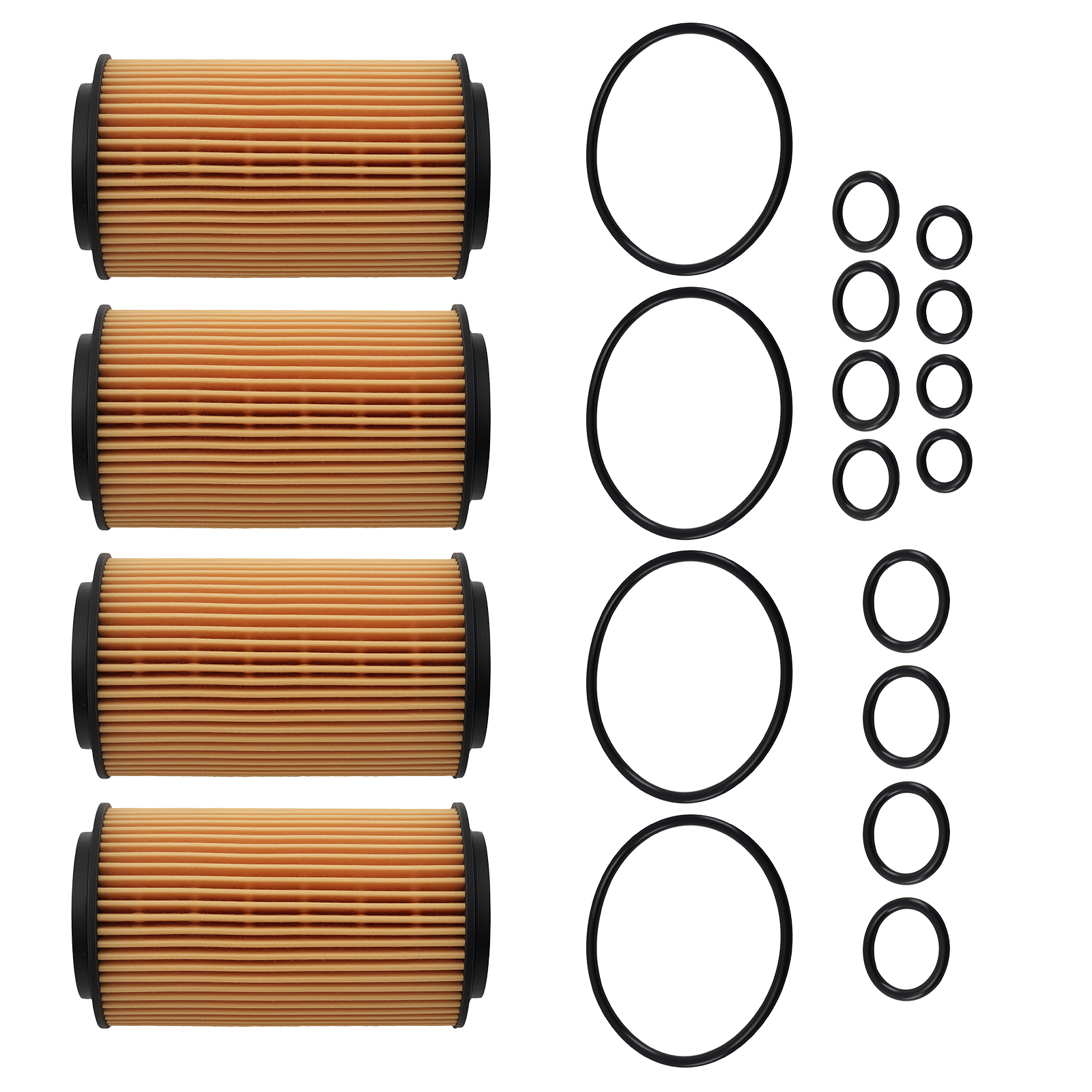 New Oil Filter 4PCS for Mercedes-Benz G-Class 5.0L 1999-2018 HU718/5X 61226