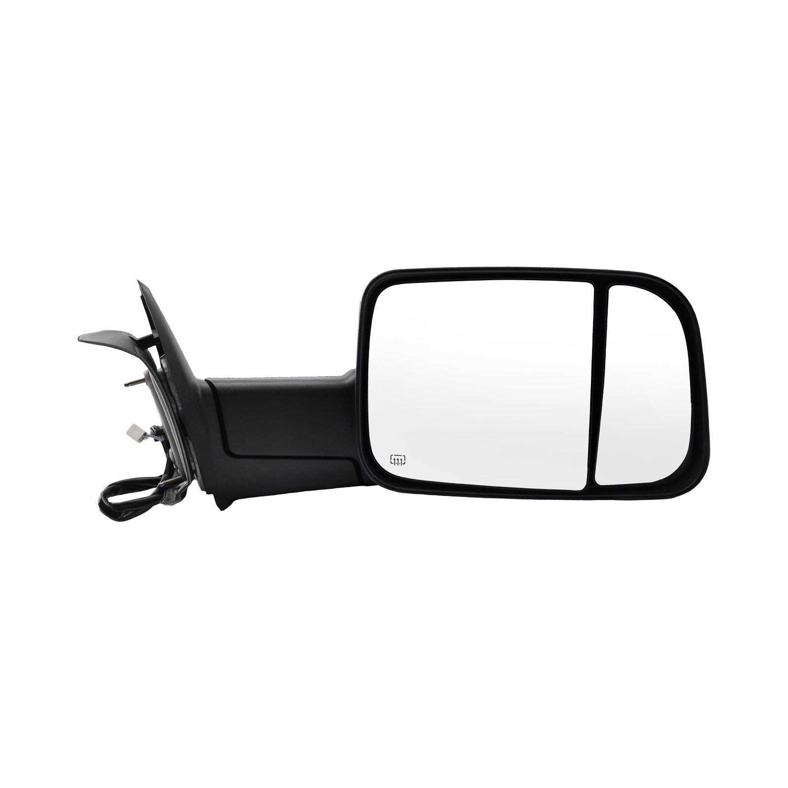 Rear View Side Mirror for Dodge Ram 1500 2009-2018 CH1320303 Manual Black