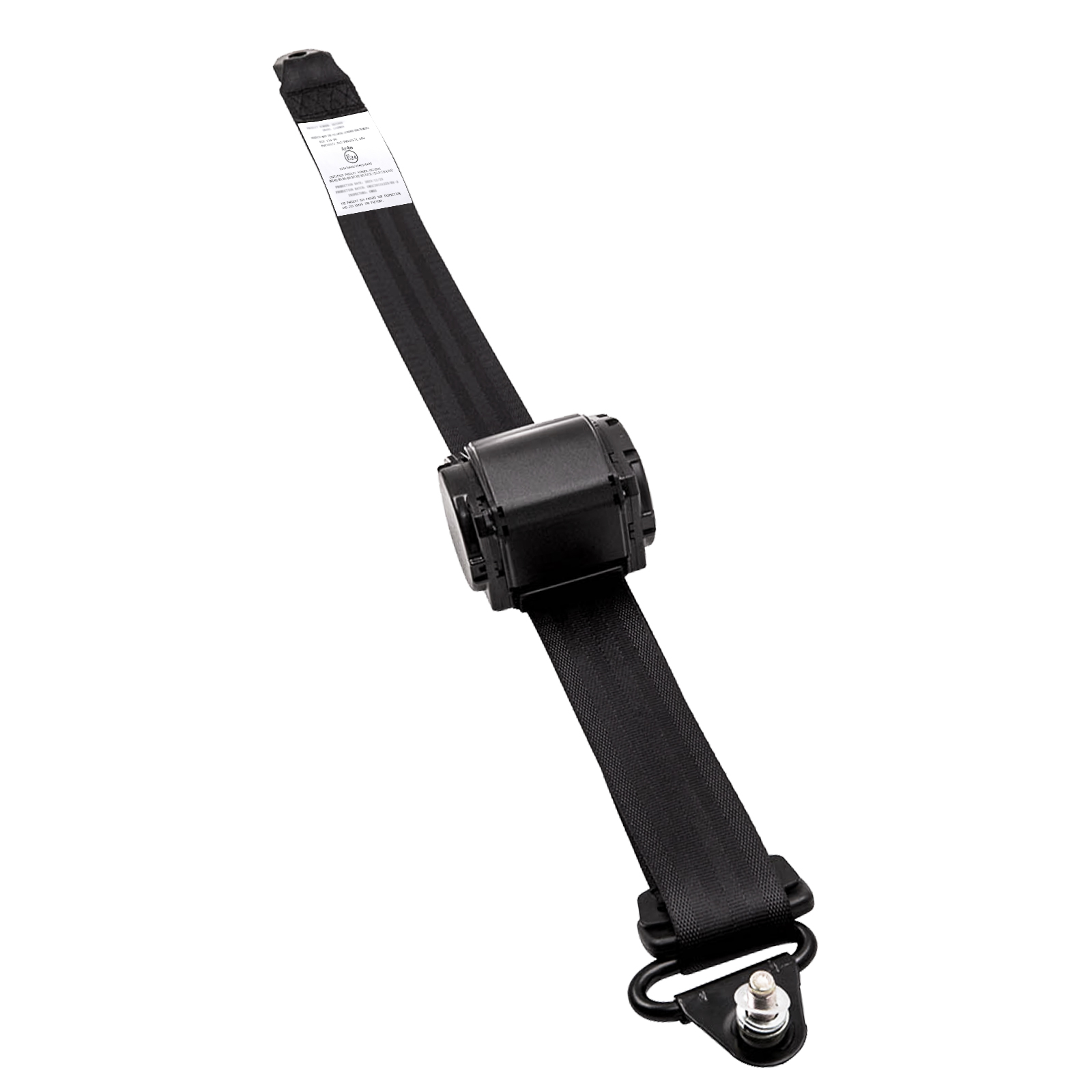 3 Point Car Seat Belt Auto Retractable Safety Strap Buckle Clip Universal