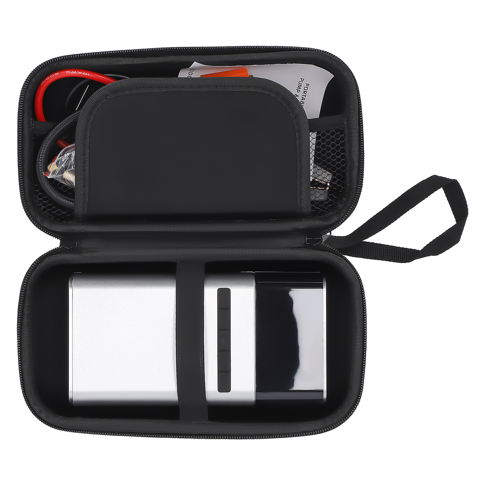 Car Jump Starter Booster 18000 mAh 2500A Power Bank Vehicle Emergency LED Light