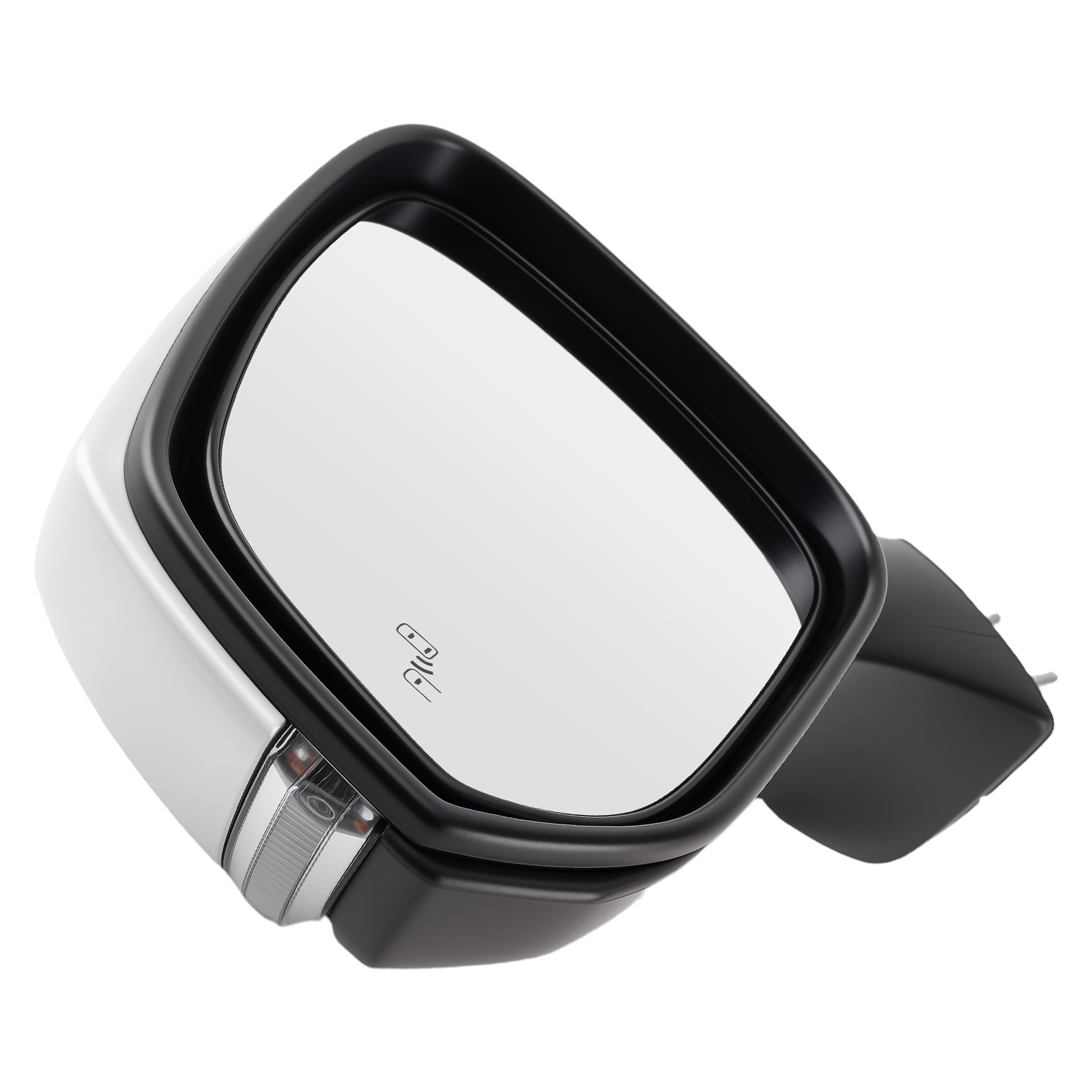 Left Power Mirror Heated for Toyota RAV4 2019-2022 TO1320384 White