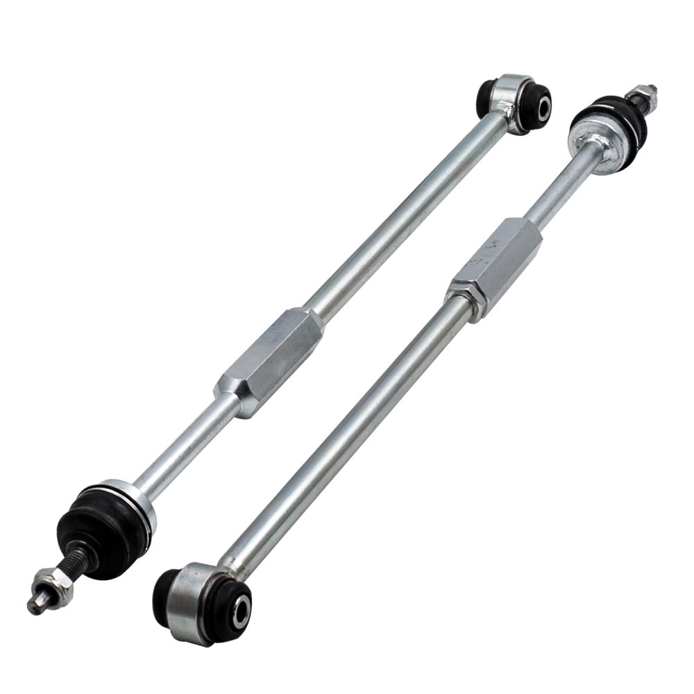4-Piece Rear Sway Bar End Link Kit For Lincoln LS & Ford Thunderbird - Adjustable Torque Tie Rods, Direct Replacement