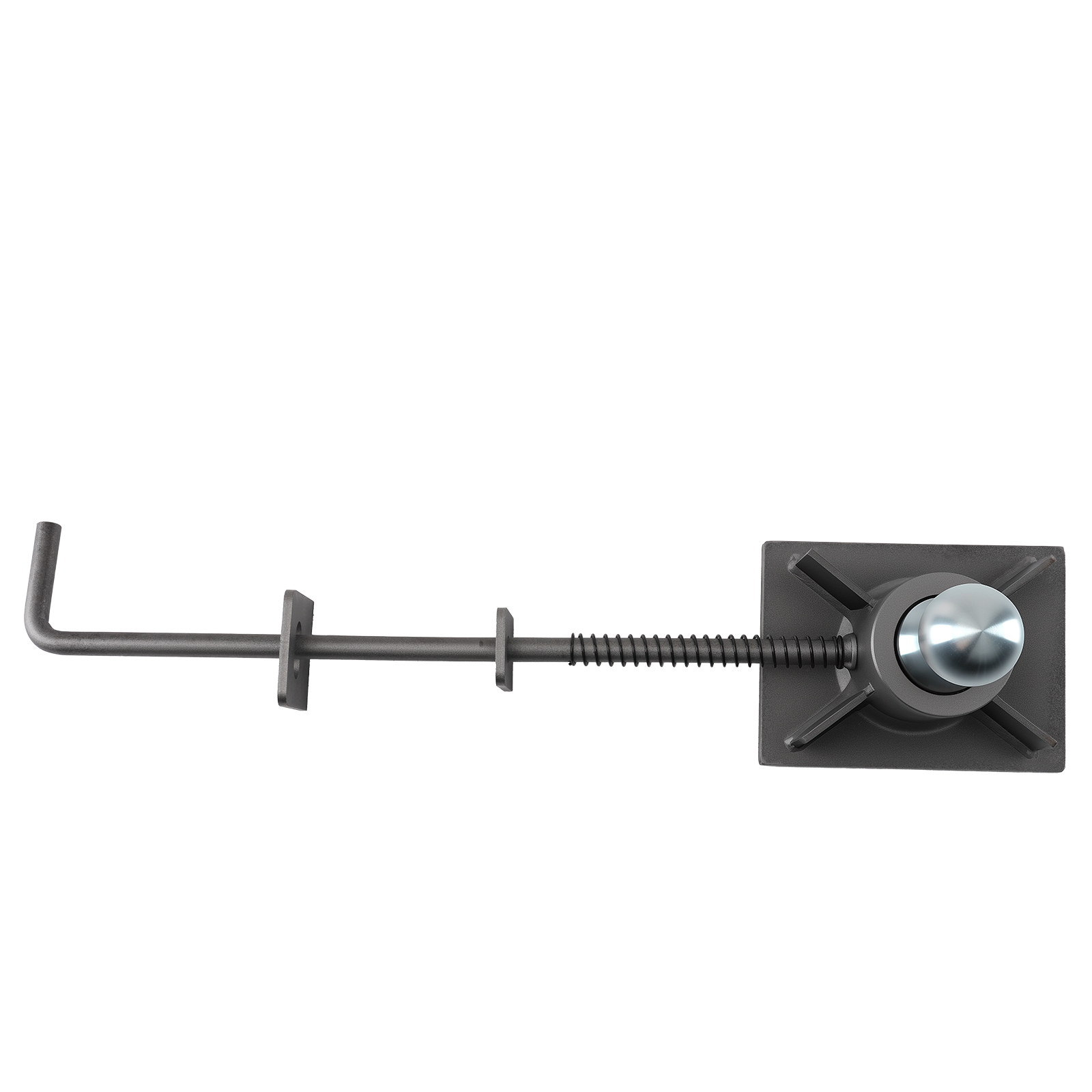 Steel Bed Gooseneck Hitch Ball for Universal Flatbed GNRK1500 Heavy Duty