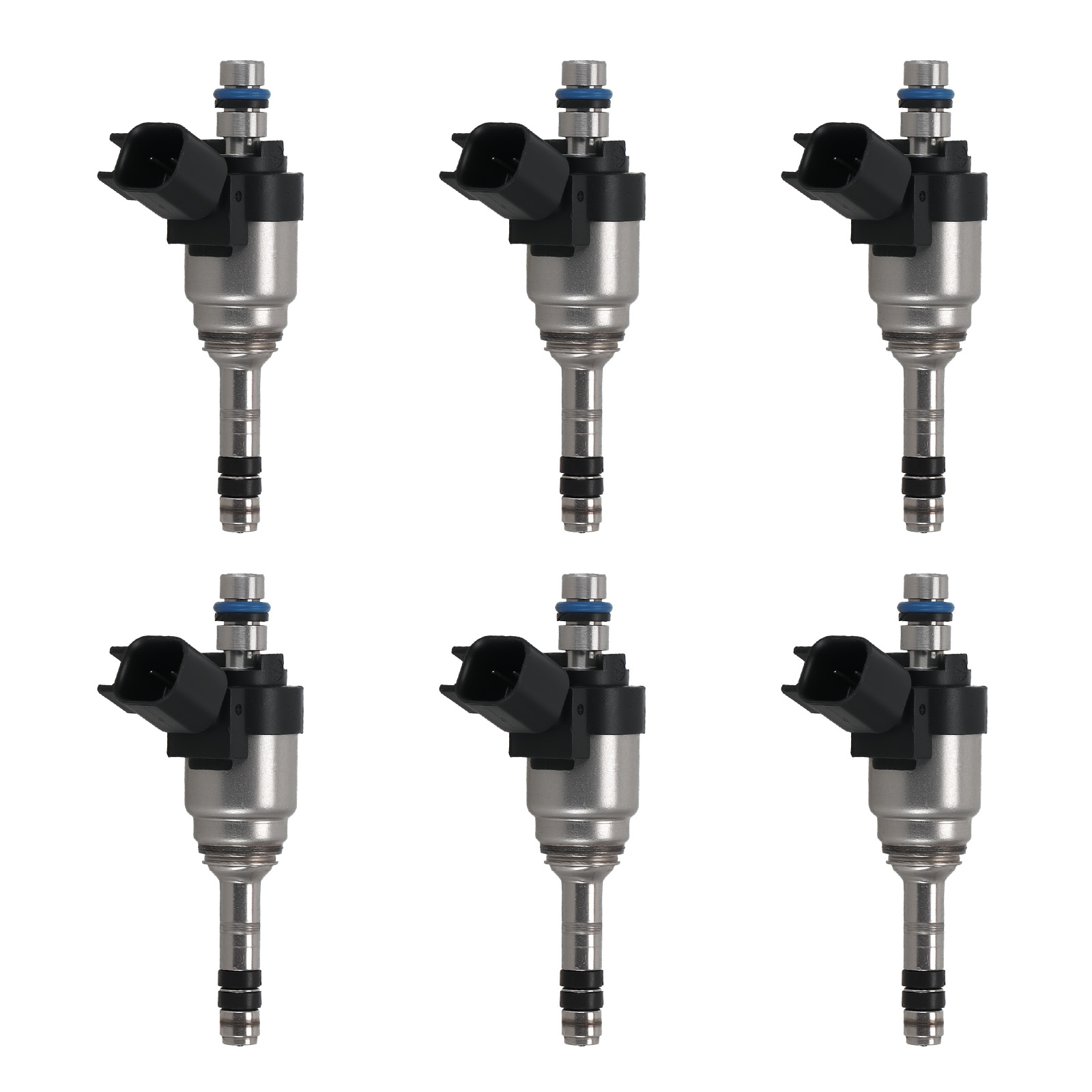 6 Fuel Injectors for Hyundai Azera Santa Fe 3.3L V6 GAS DOHC 2014-2019