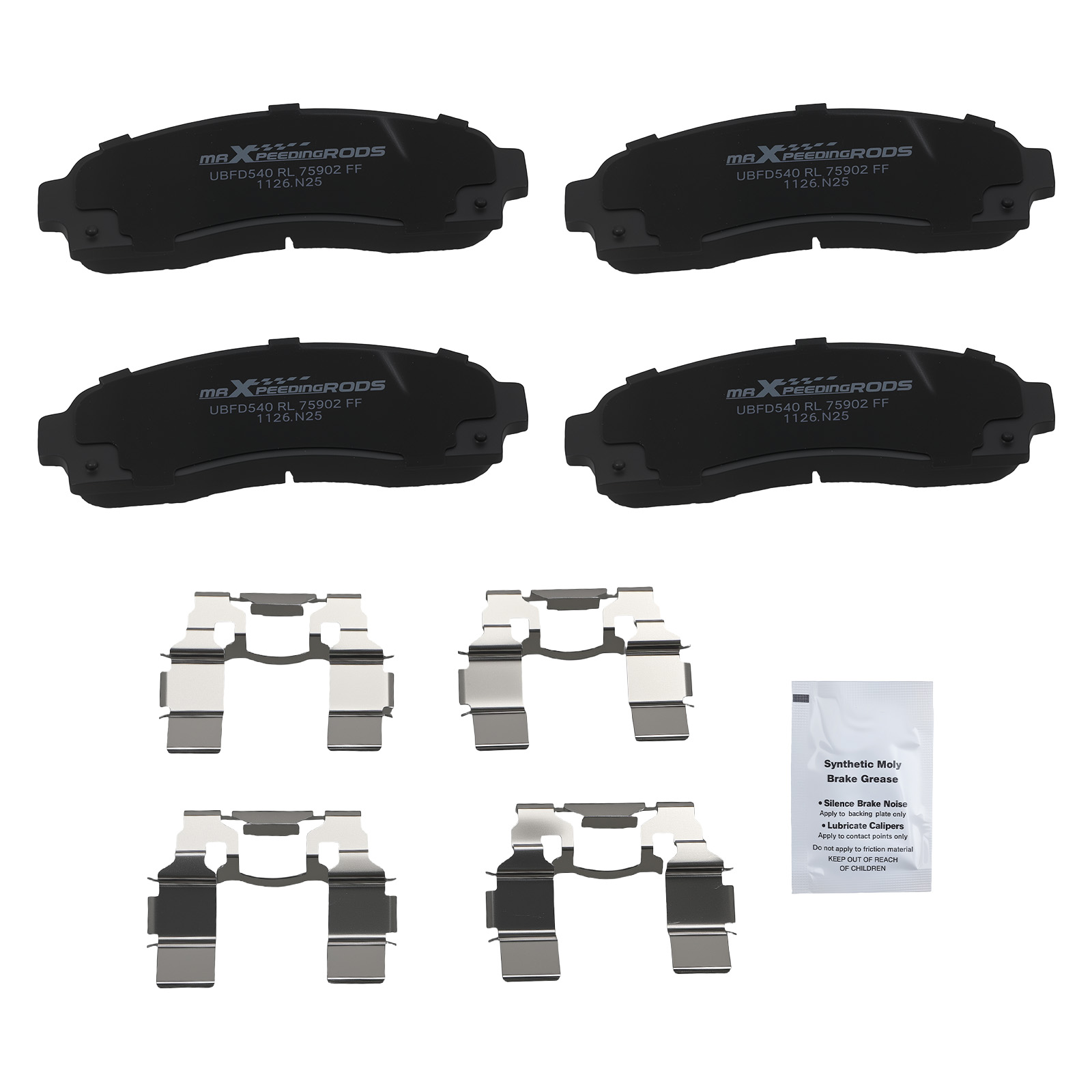 Front Brake Pads Set for Ford Explorer Sport 2001-2003/Ranger 2003-2011 D833