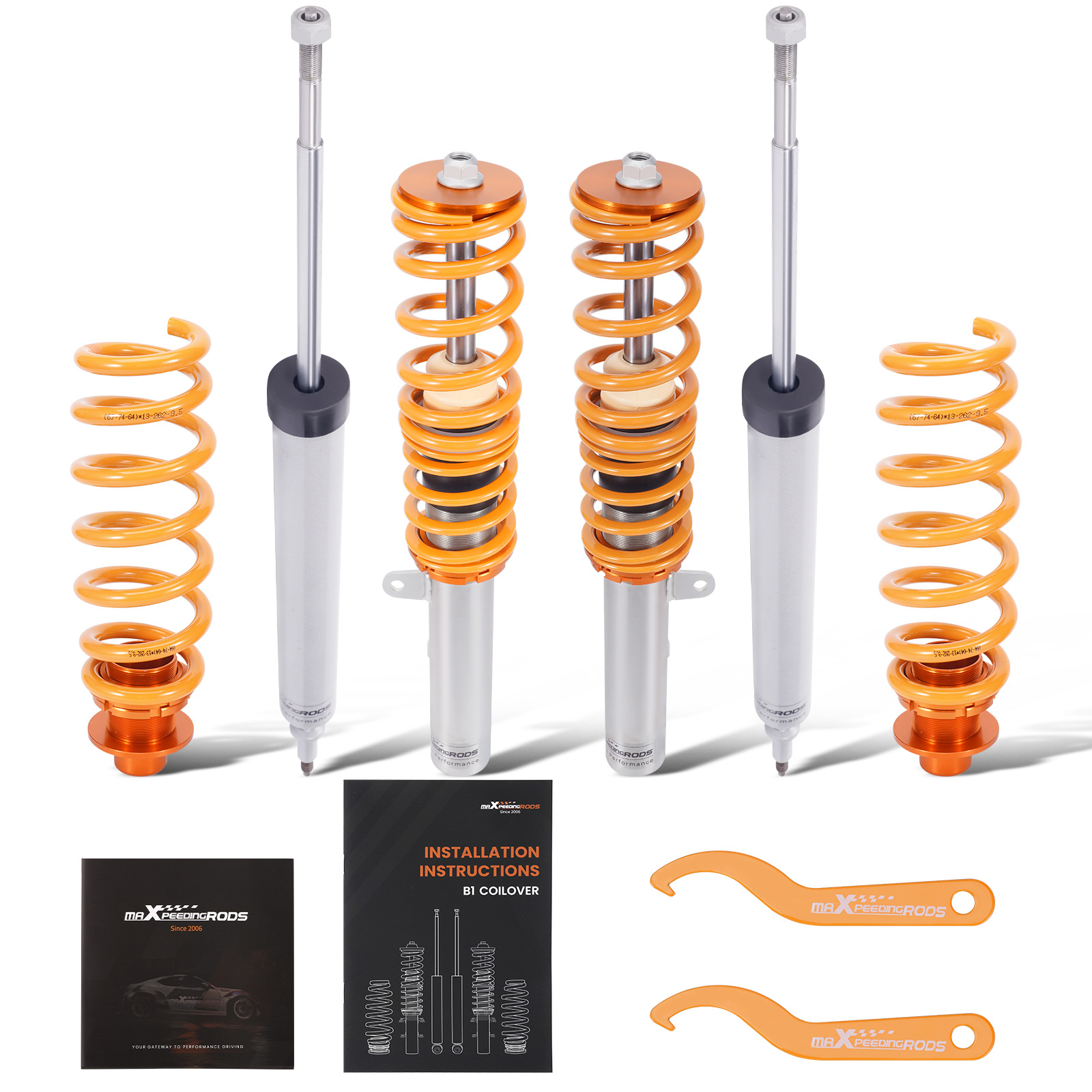 Coilover Suspension Kit for BMW 3 Series E90 E91 E92 E93 2005-2013 Adj. Height