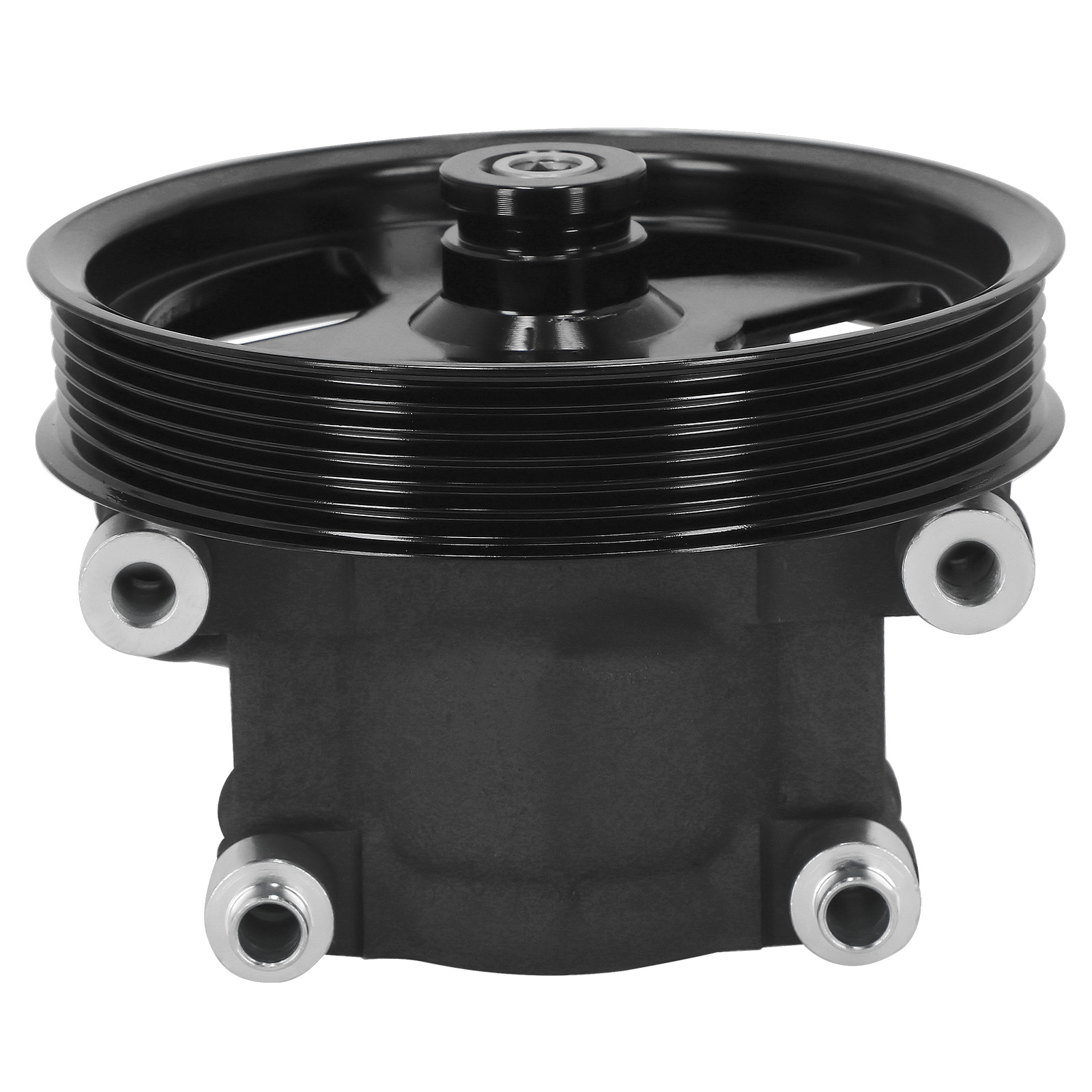 Power Steering Pump with Pulley For Ford Expedition 03-06 F-150 V8 4.6L 05-08