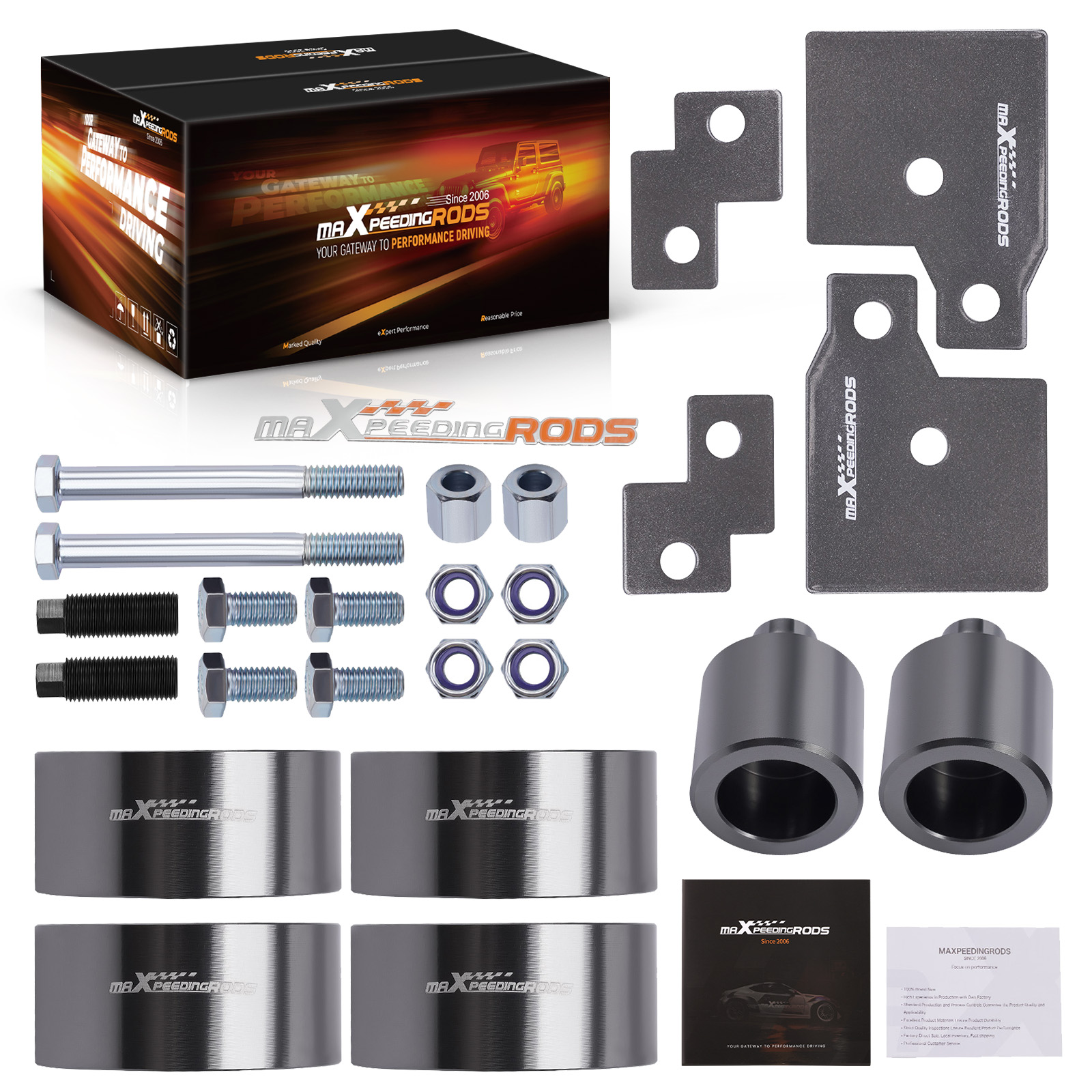 10cm Höherlegungskit Vorne Hinten for Polaris Sportsman 450/500/570/600/700/800