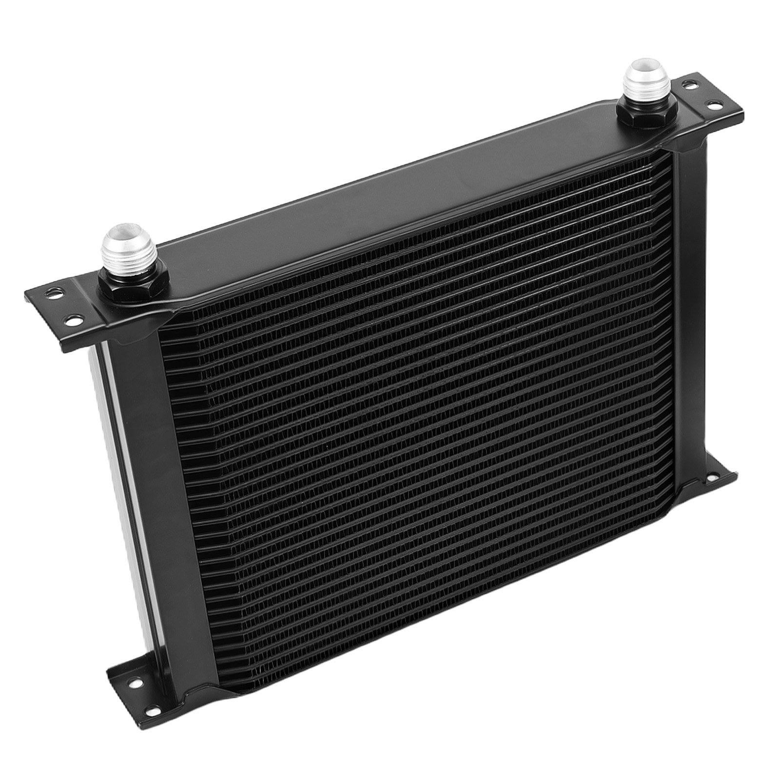 Transmission Engine Oil Cooler 30-Row Universal Aluminum AN10 Air Guide Kit