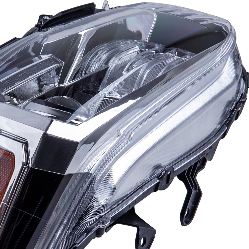 Chrome Housing Projector Headlight for Toyota Tacoma 2016-2019 Left Side LED DRL