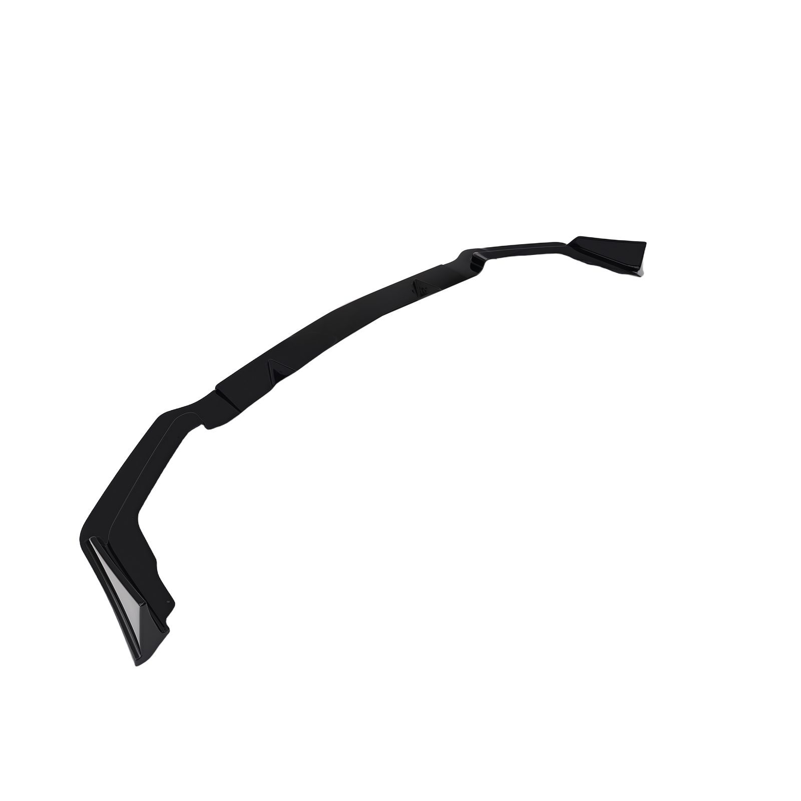 3PC Front Lower Bumper Lip Kit for Infiniti Q50 Sport 14-17 Glossy Black Spoiler