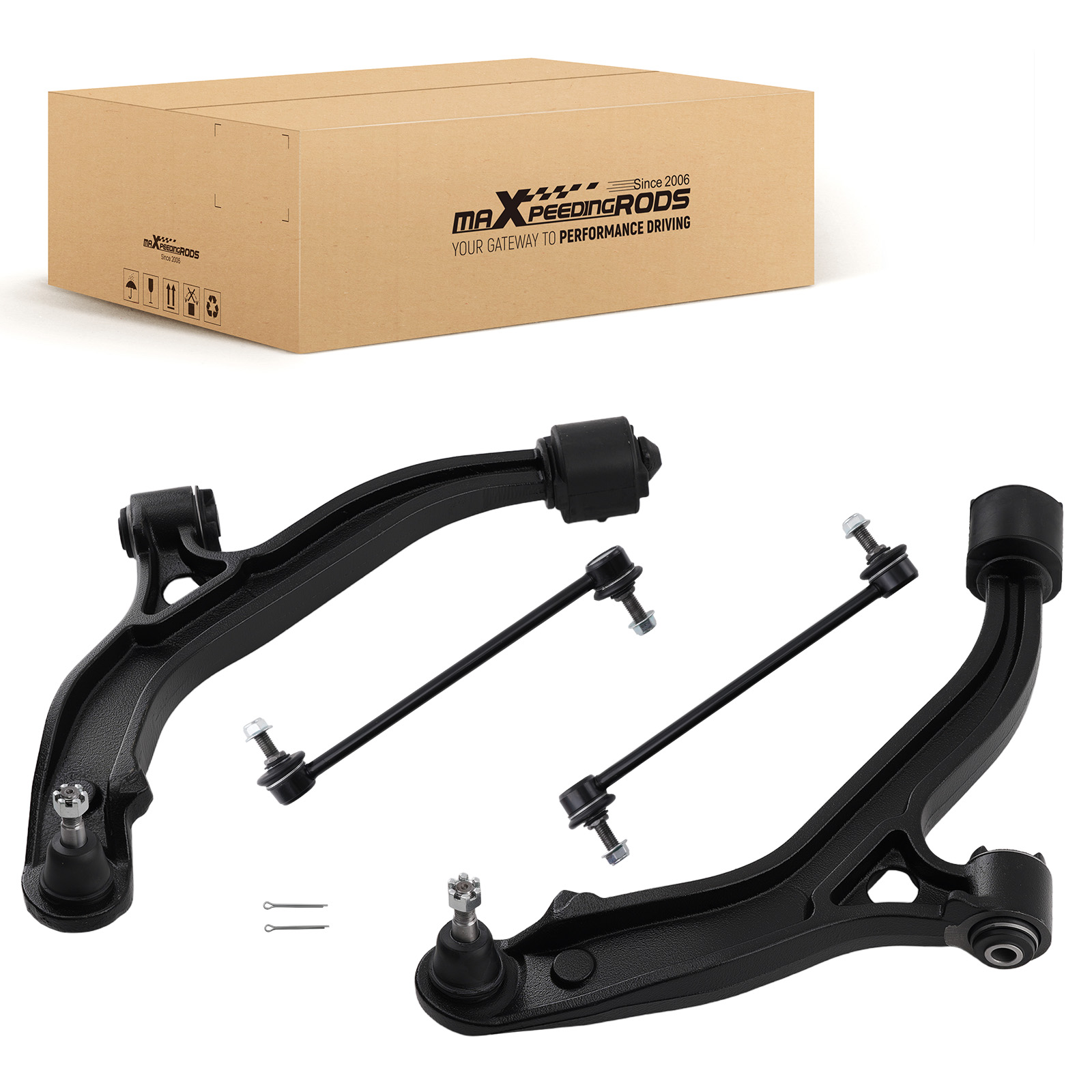 Lower Control Arms Sway Bar Links For Grand Caravan Town Country Voyager 01 - 07