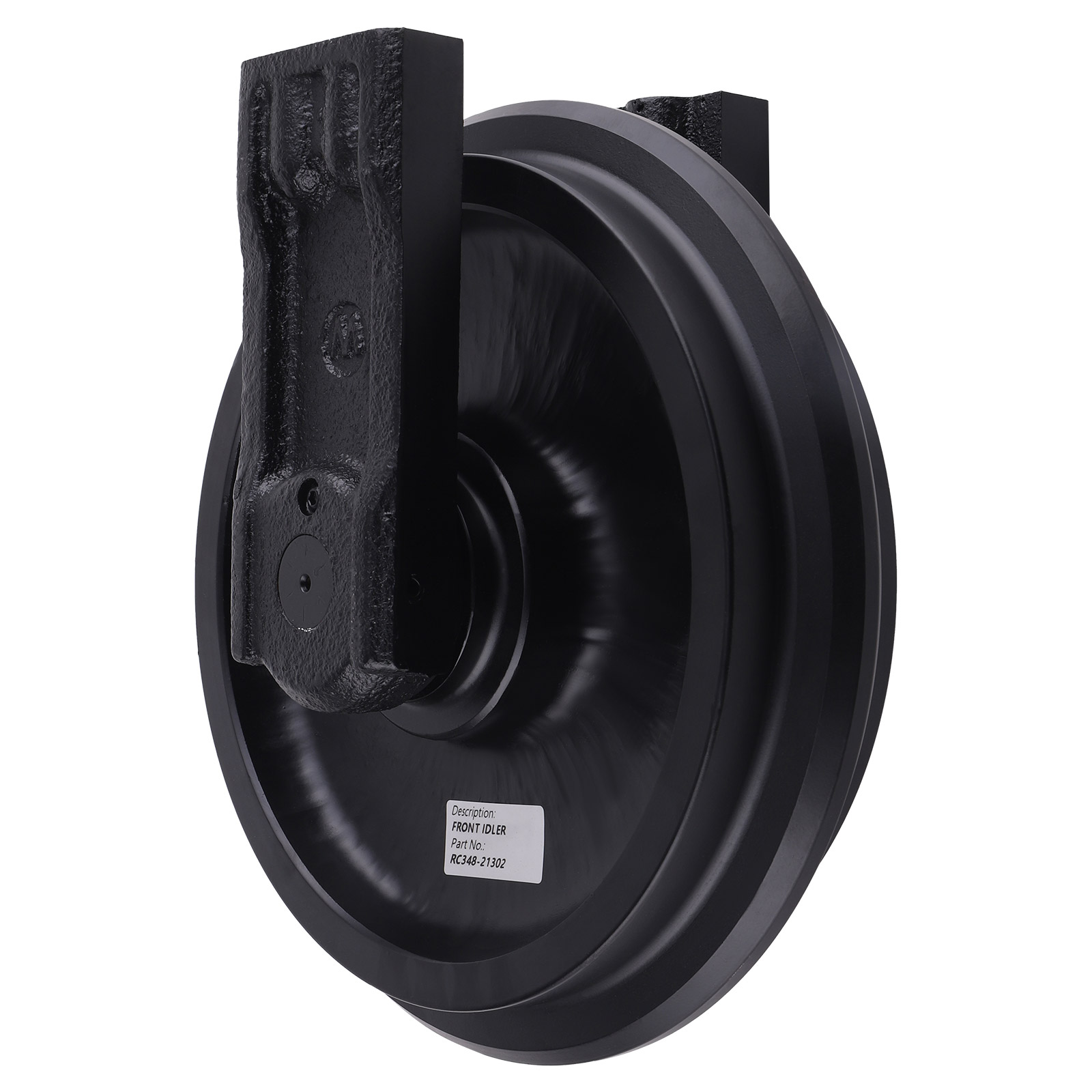 Track System Idler for Kubota KX71-3 U-25 RC348-21302 Front Wheel Black